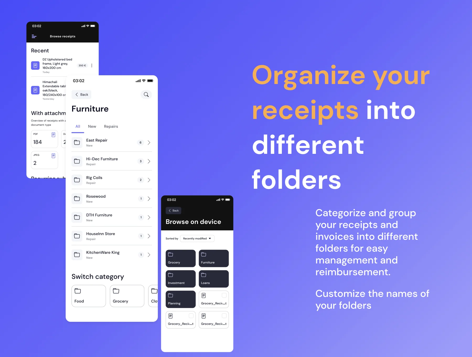 EasyExpense Mobile UI Kit 3