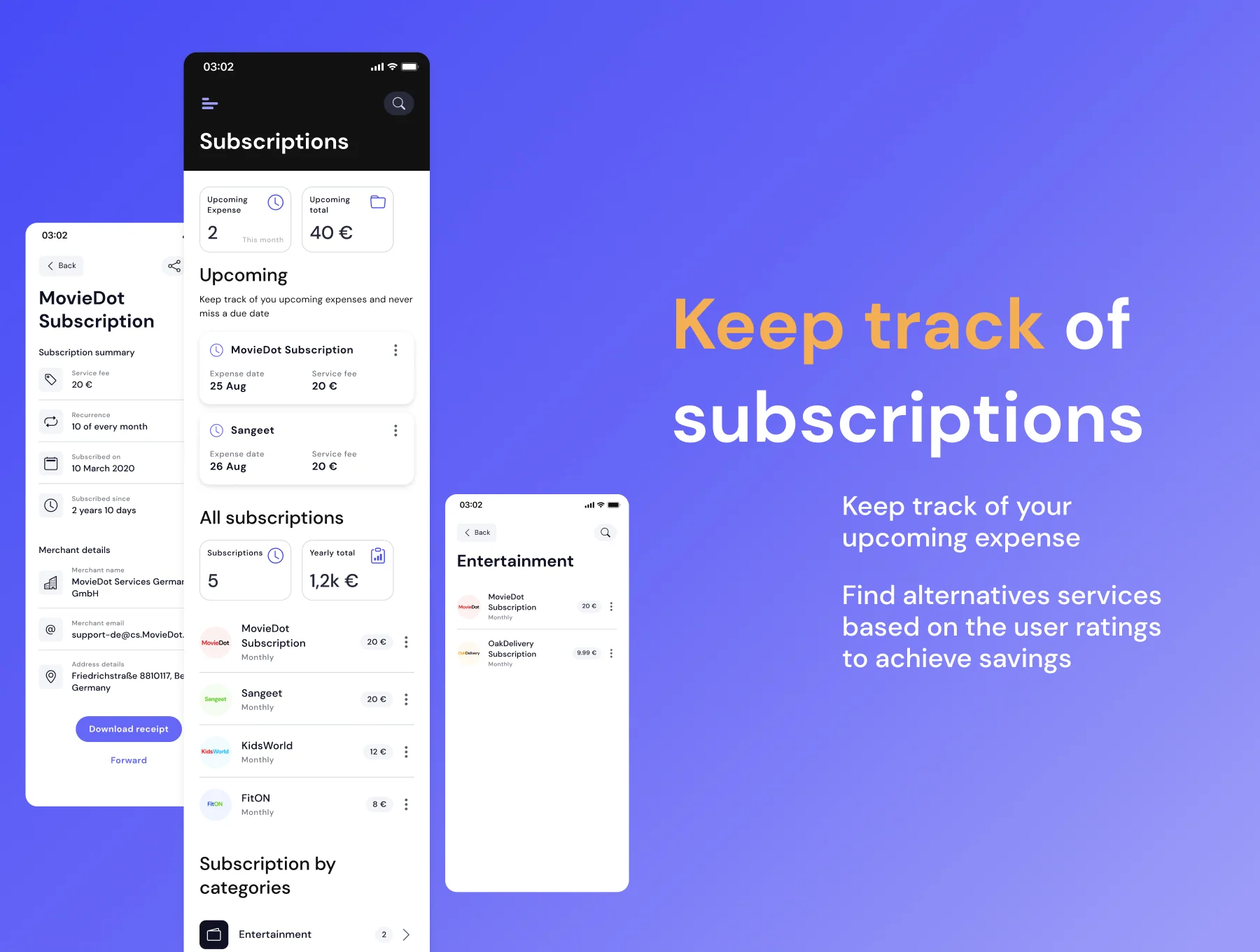 EasyExpense Mobile UI Kit 4