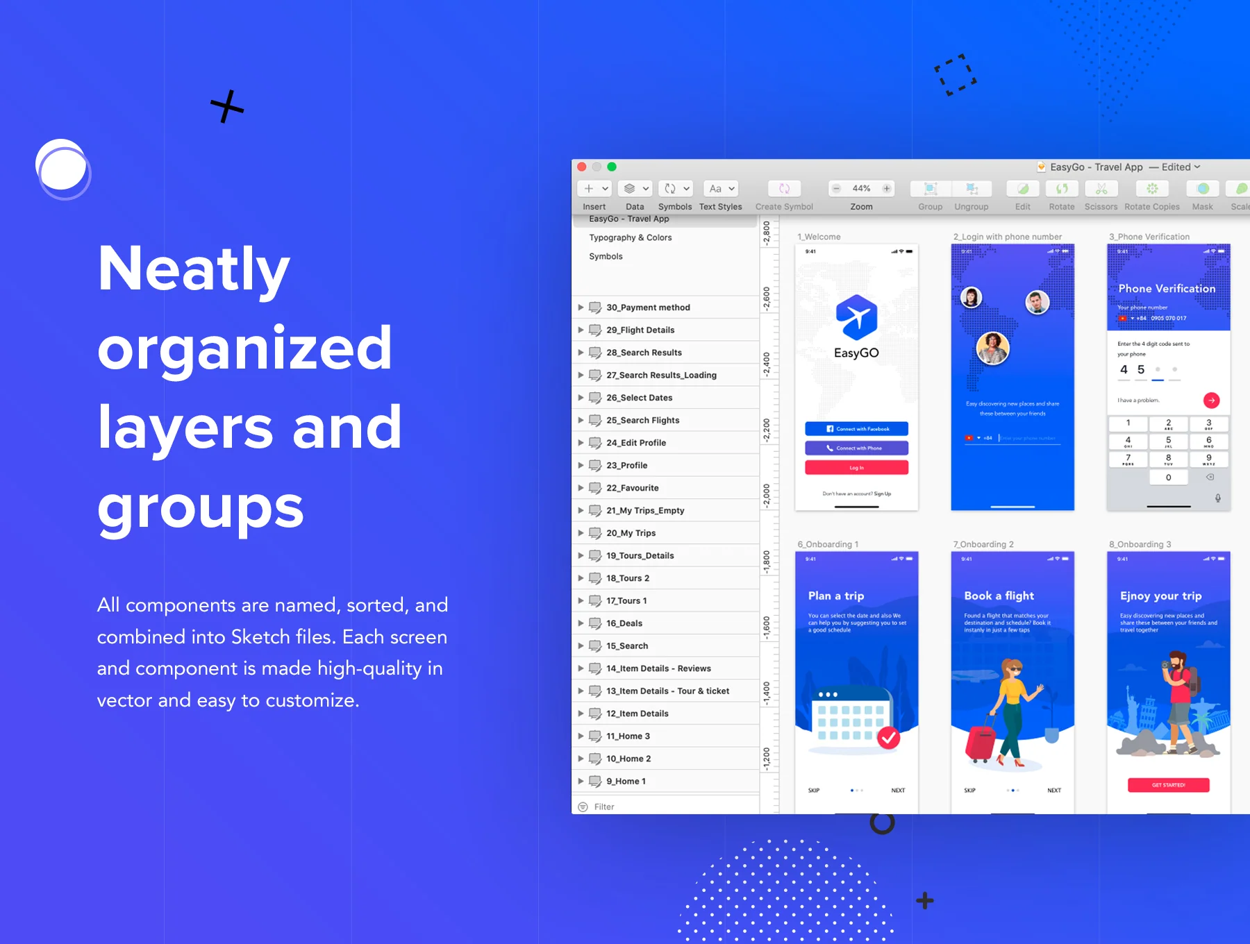 EasyGo - Travel App UI Kit 4