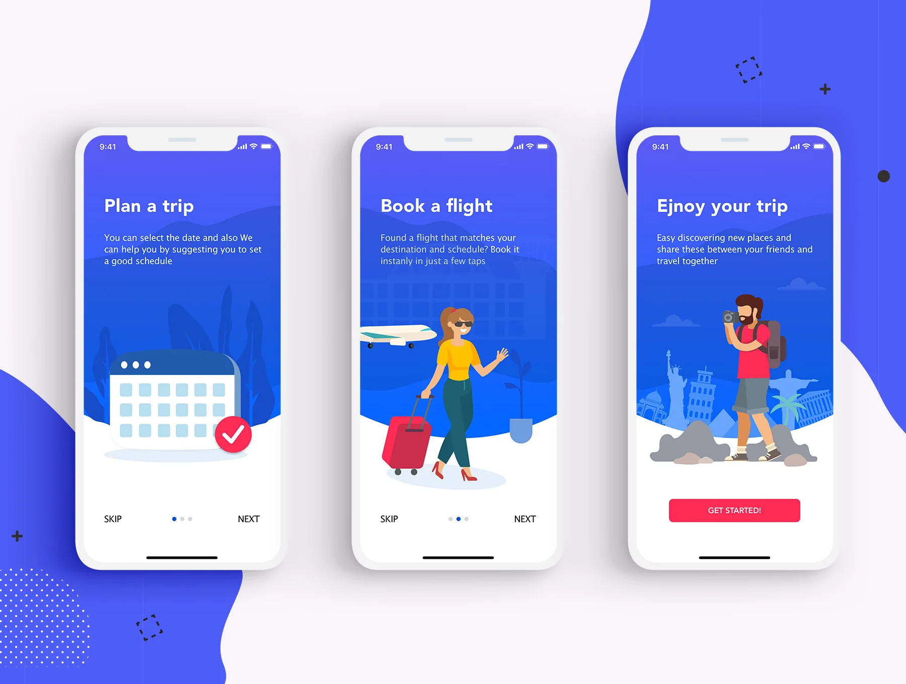 EasyGo - Travel App UI Kit 5
