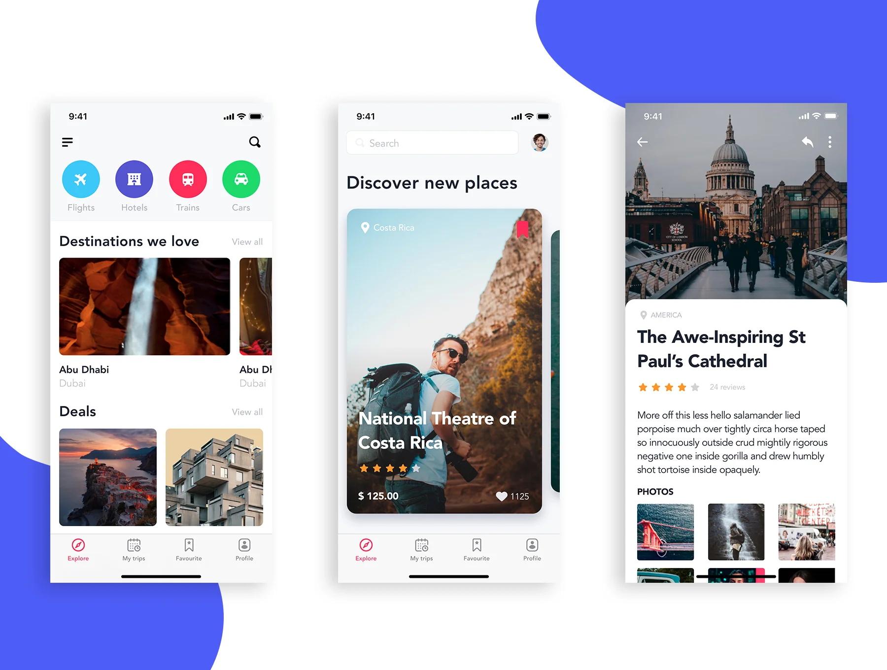 EasyGo - Travel App UI Kit 7