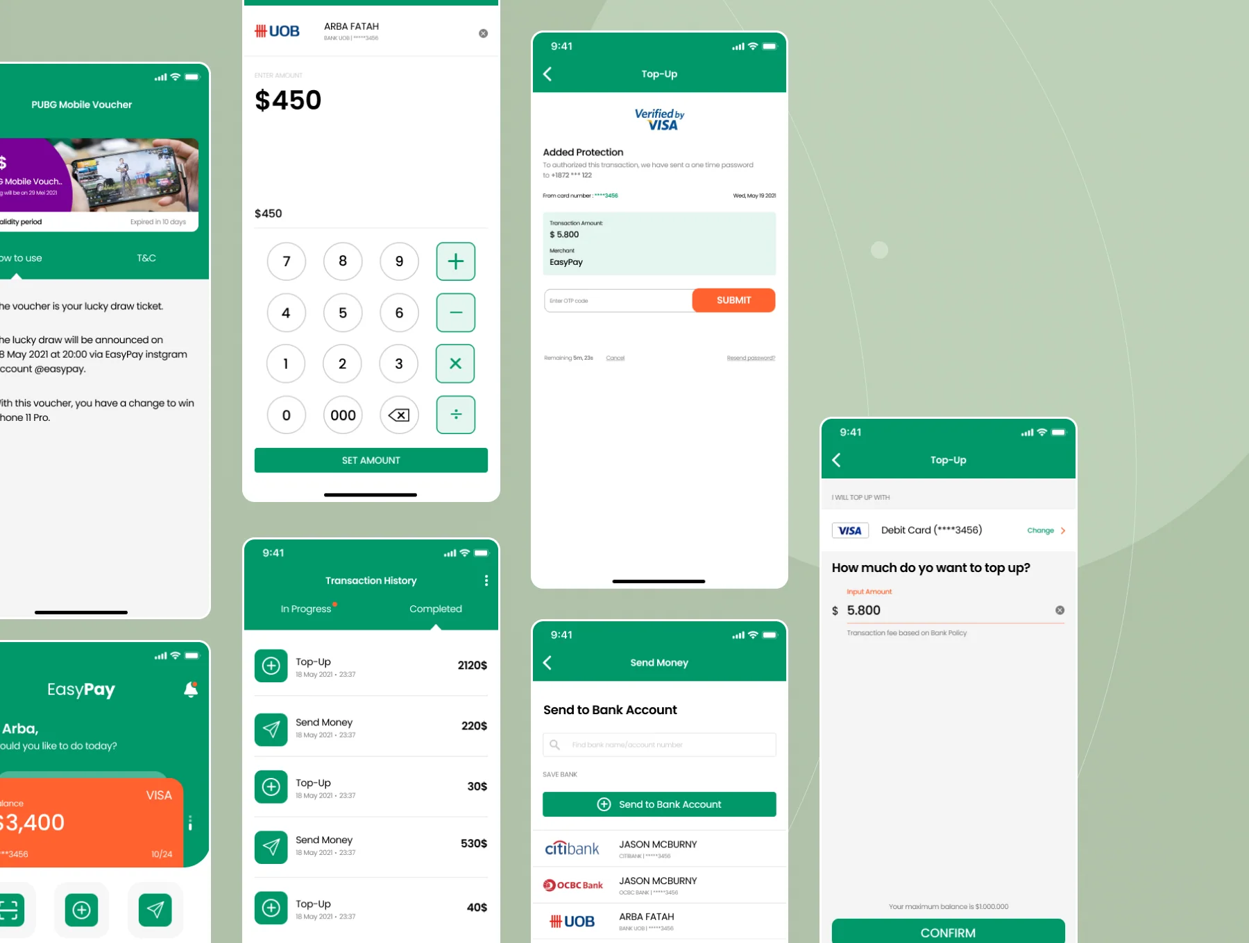 Easypay - Epay Mobile UI Kit 2
