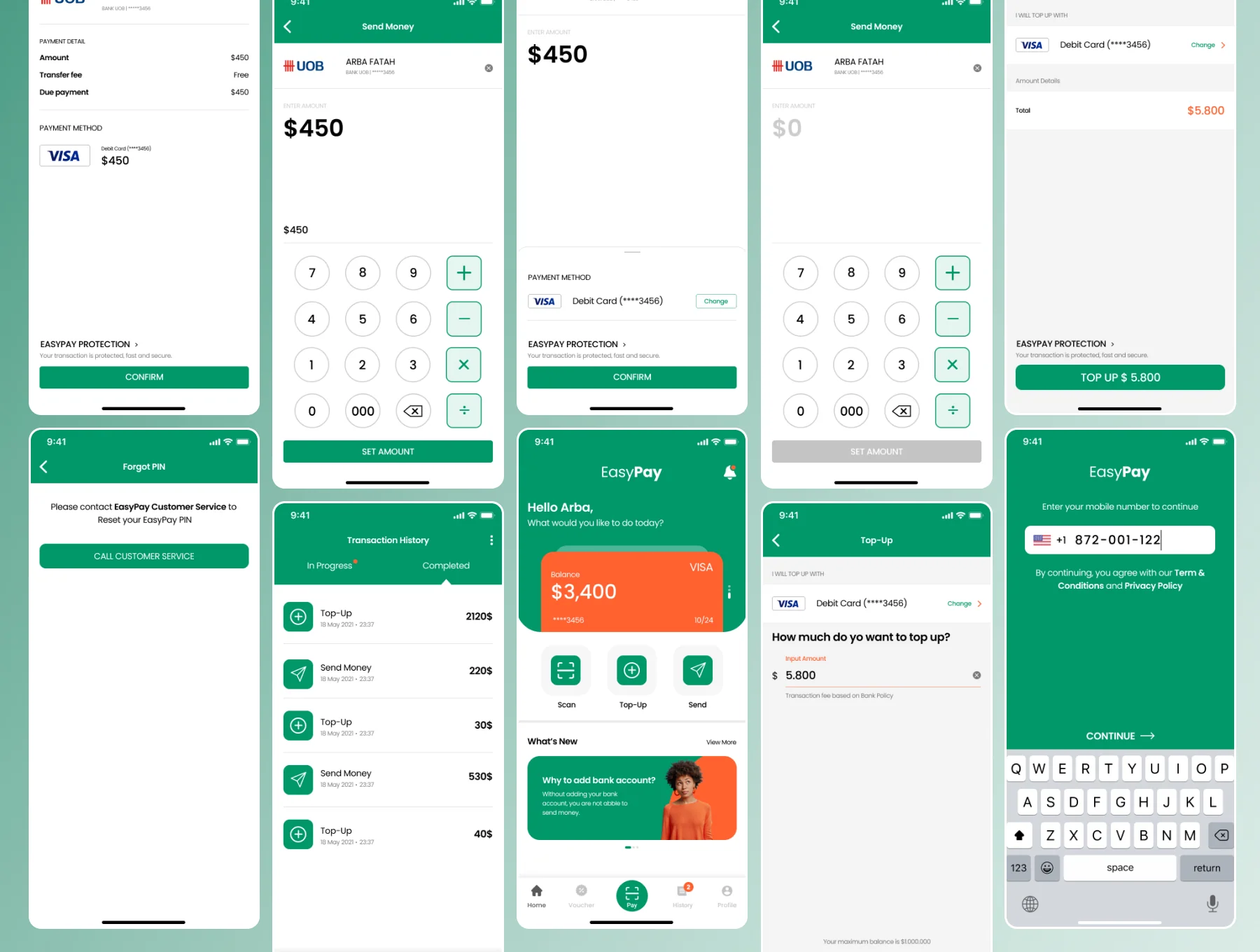 Easypay - Epay Mobile UI Kit 3