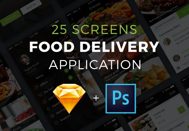 Eat It UI Kit
