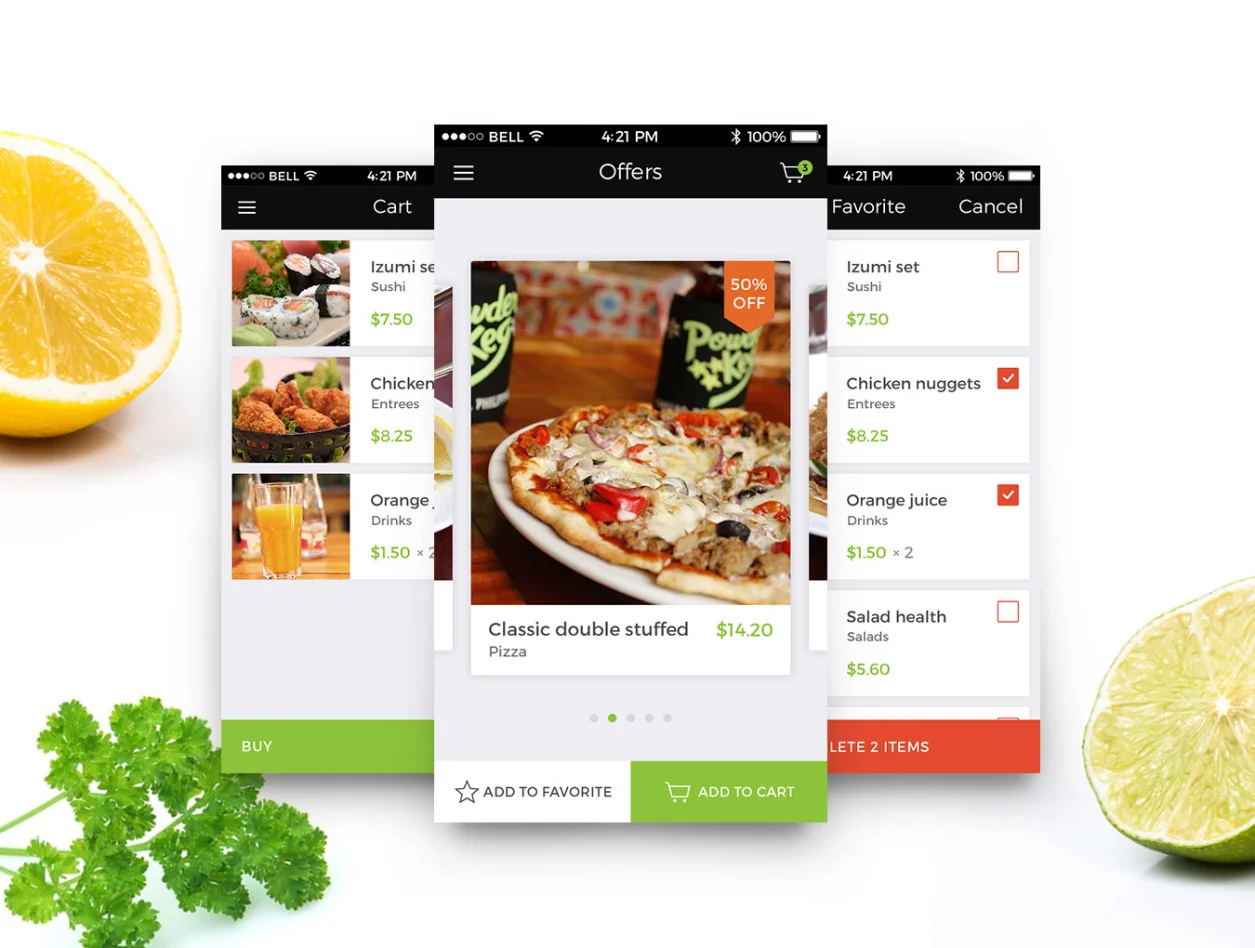 Eat It UI Kit 2