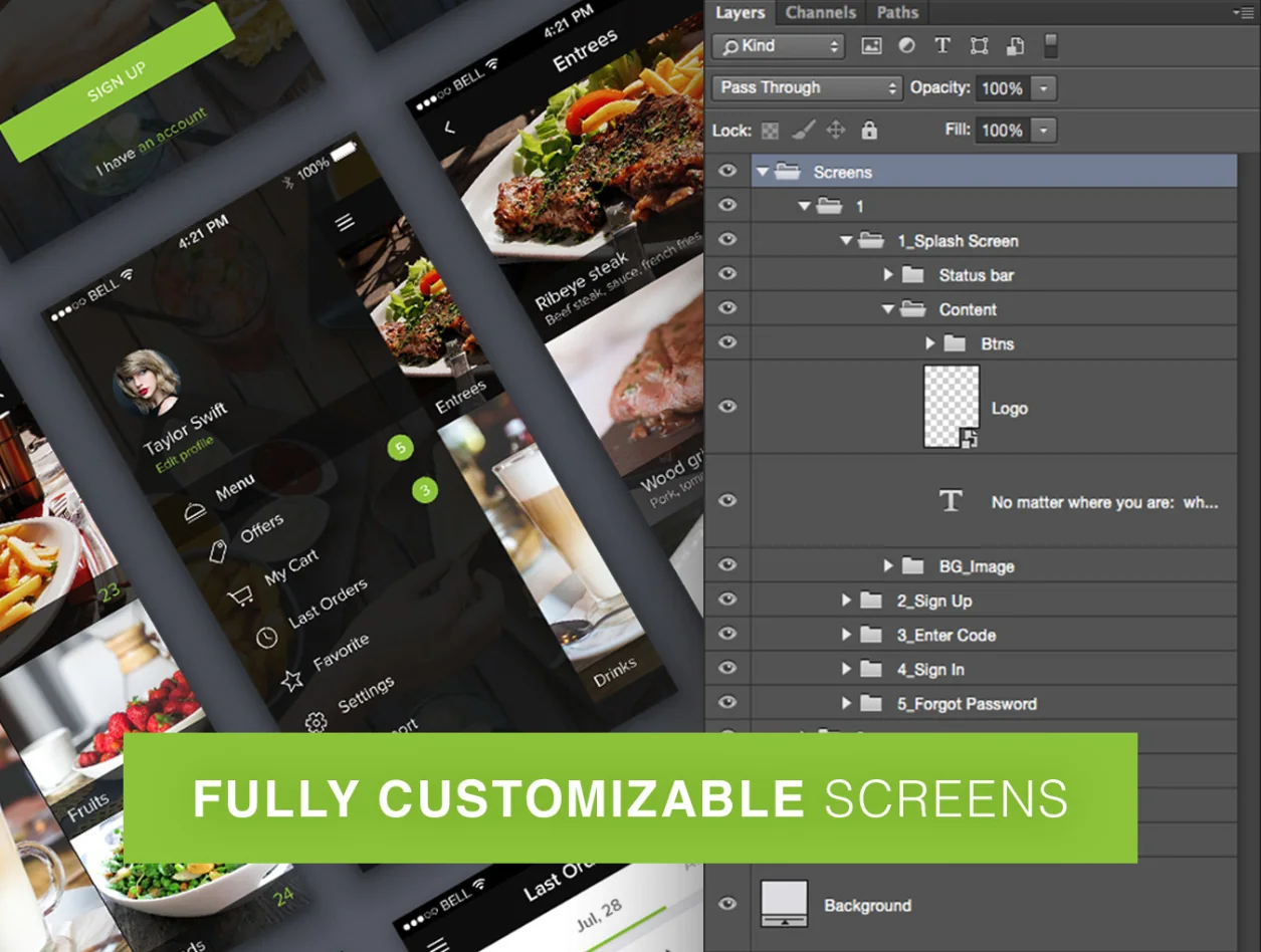 Eat It UI Kit 3
