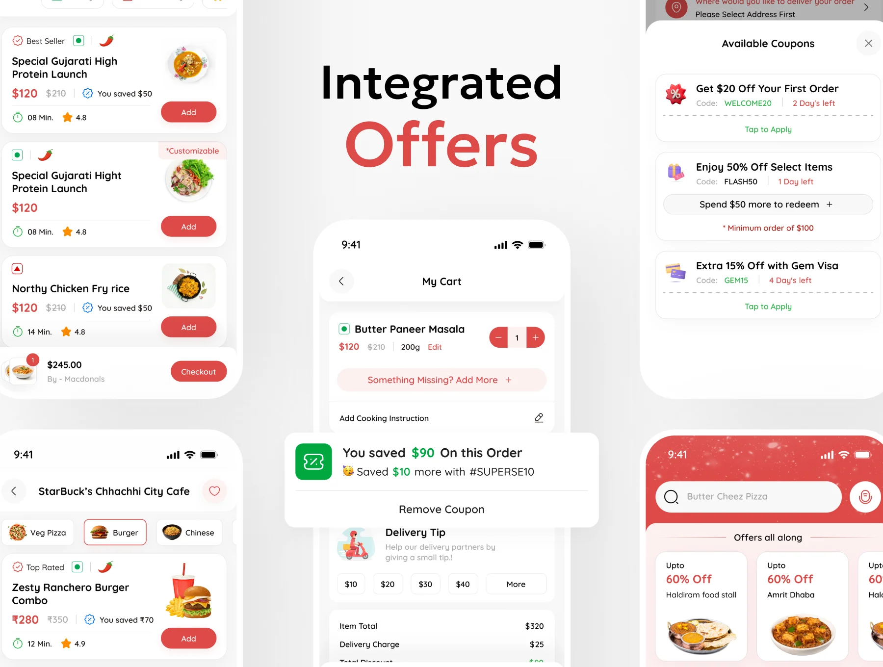 Eaterny – Food Delivery App UI Kit 5