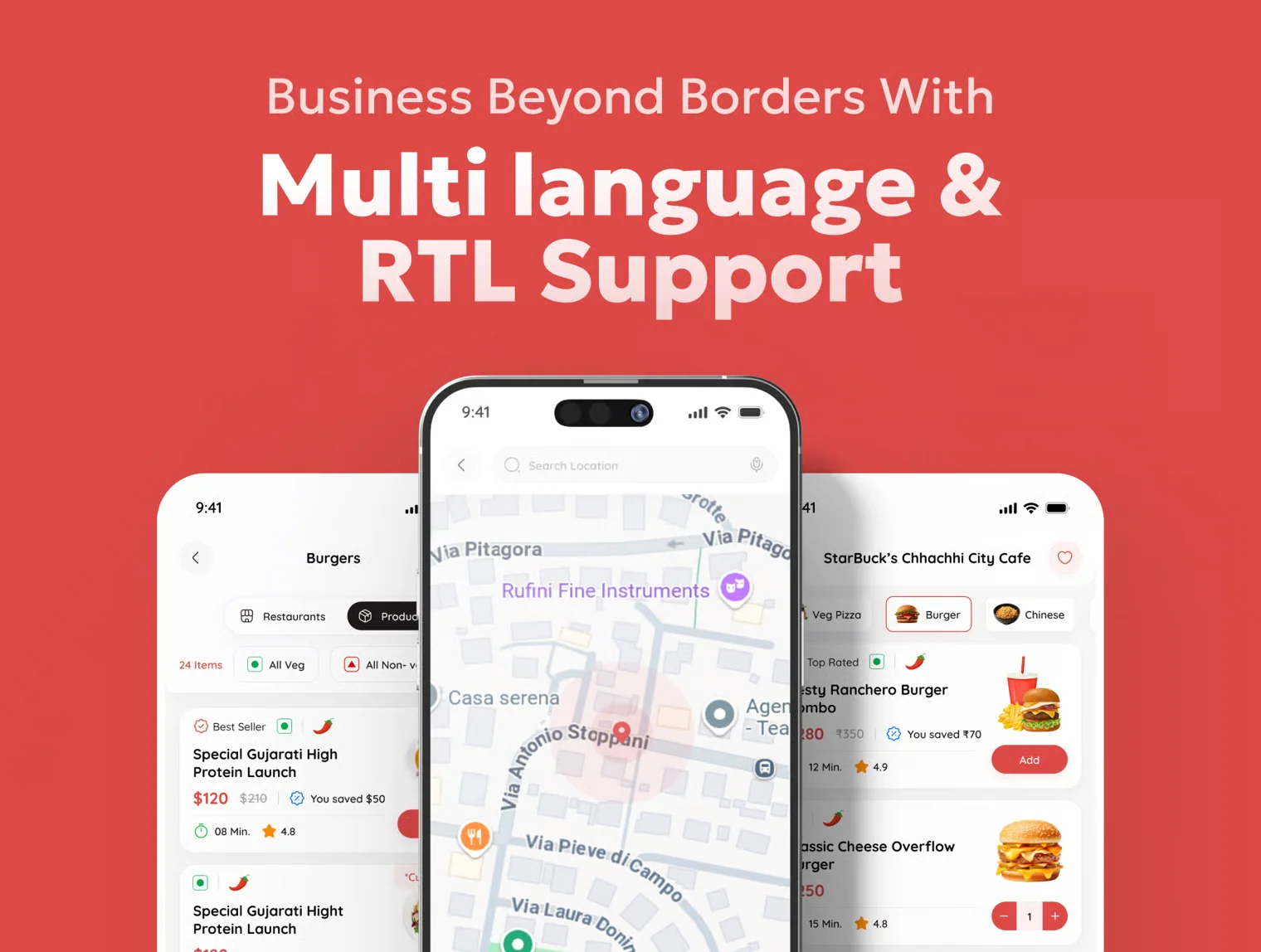 Eaterny – Food Delivery & Restaurant App Source Code Template 6