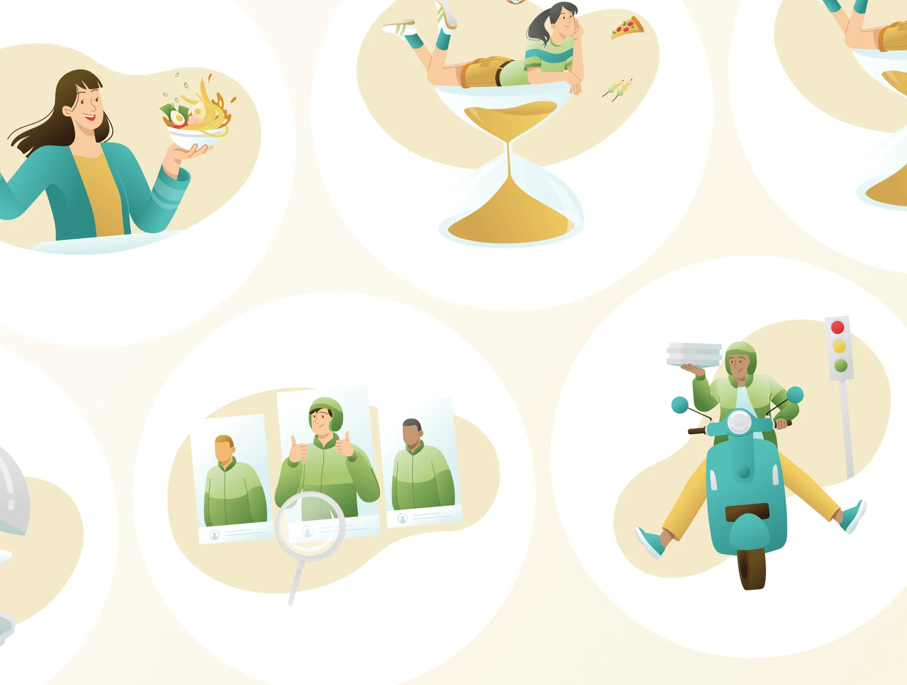 Eatery - Food & Meal Delivery Illustrations 8