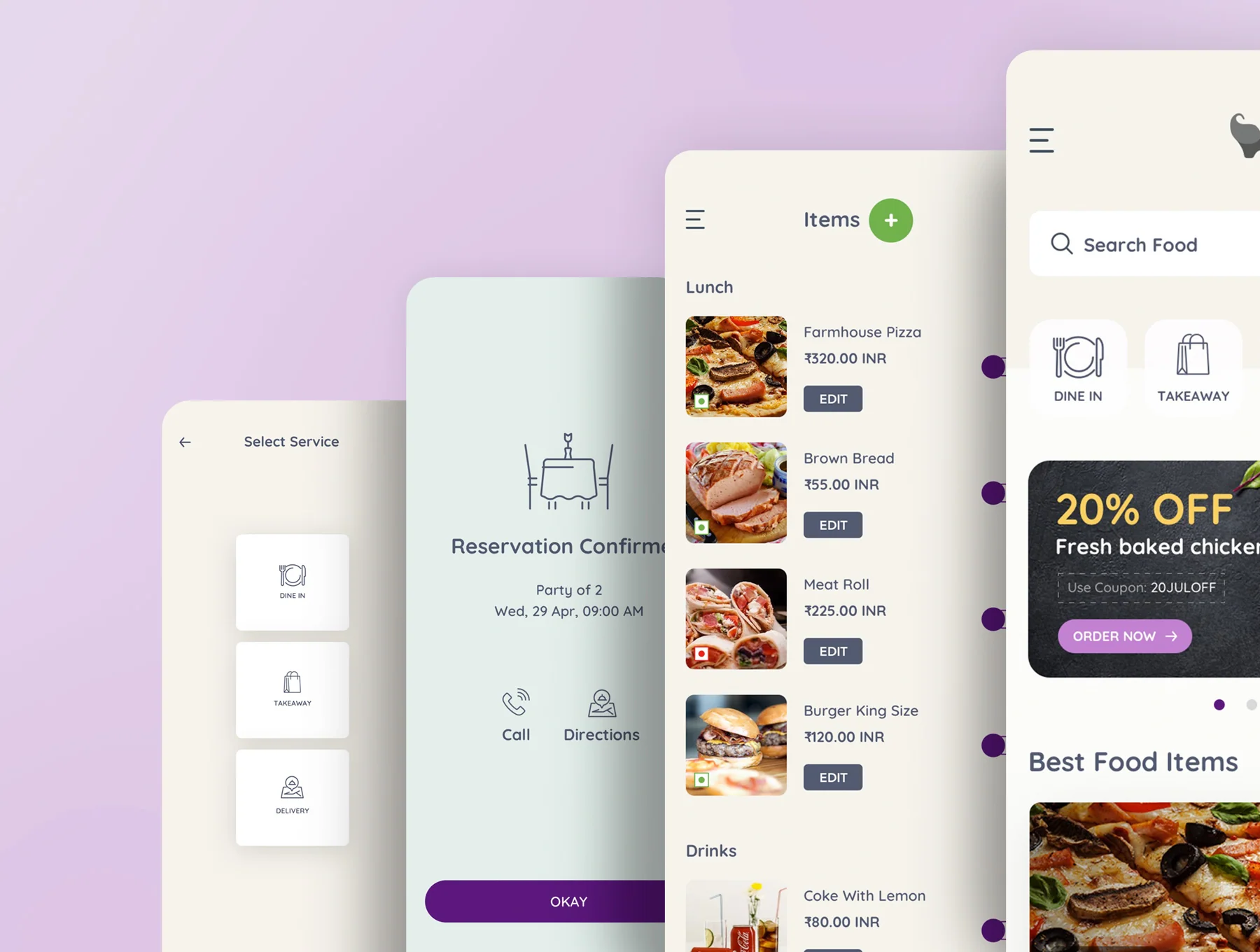 Eatfresh - Food Ordering App