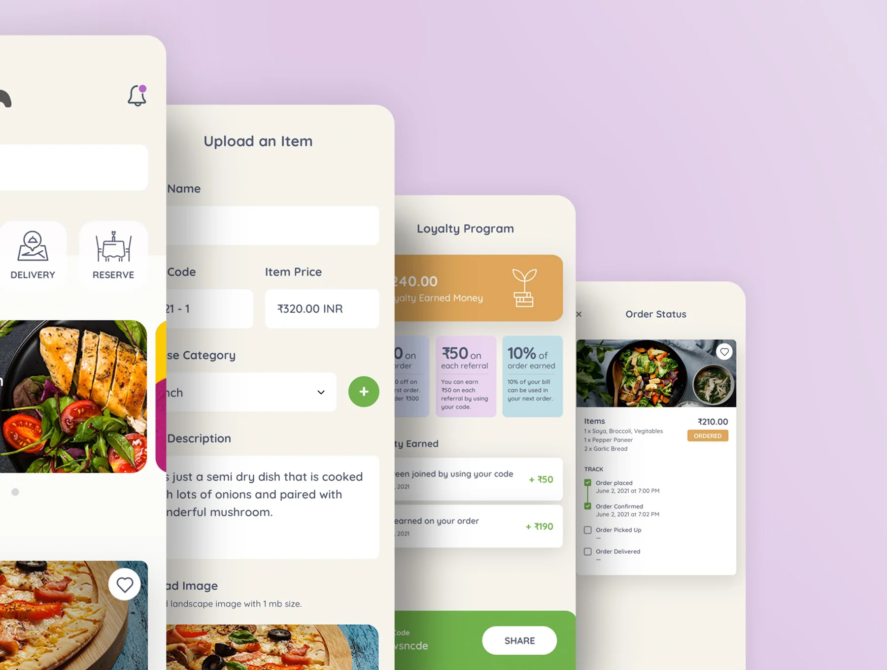 Eatfresh - Food Ordering App 2