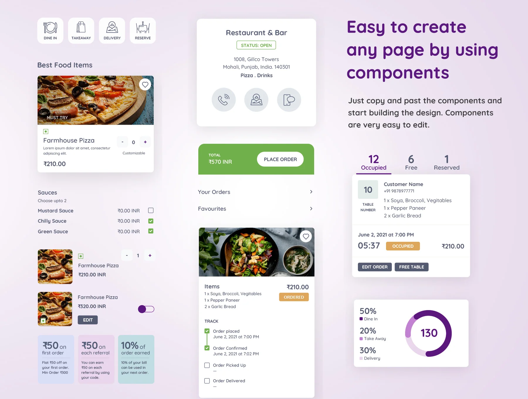 Eatfresh - Food Ordering App 5