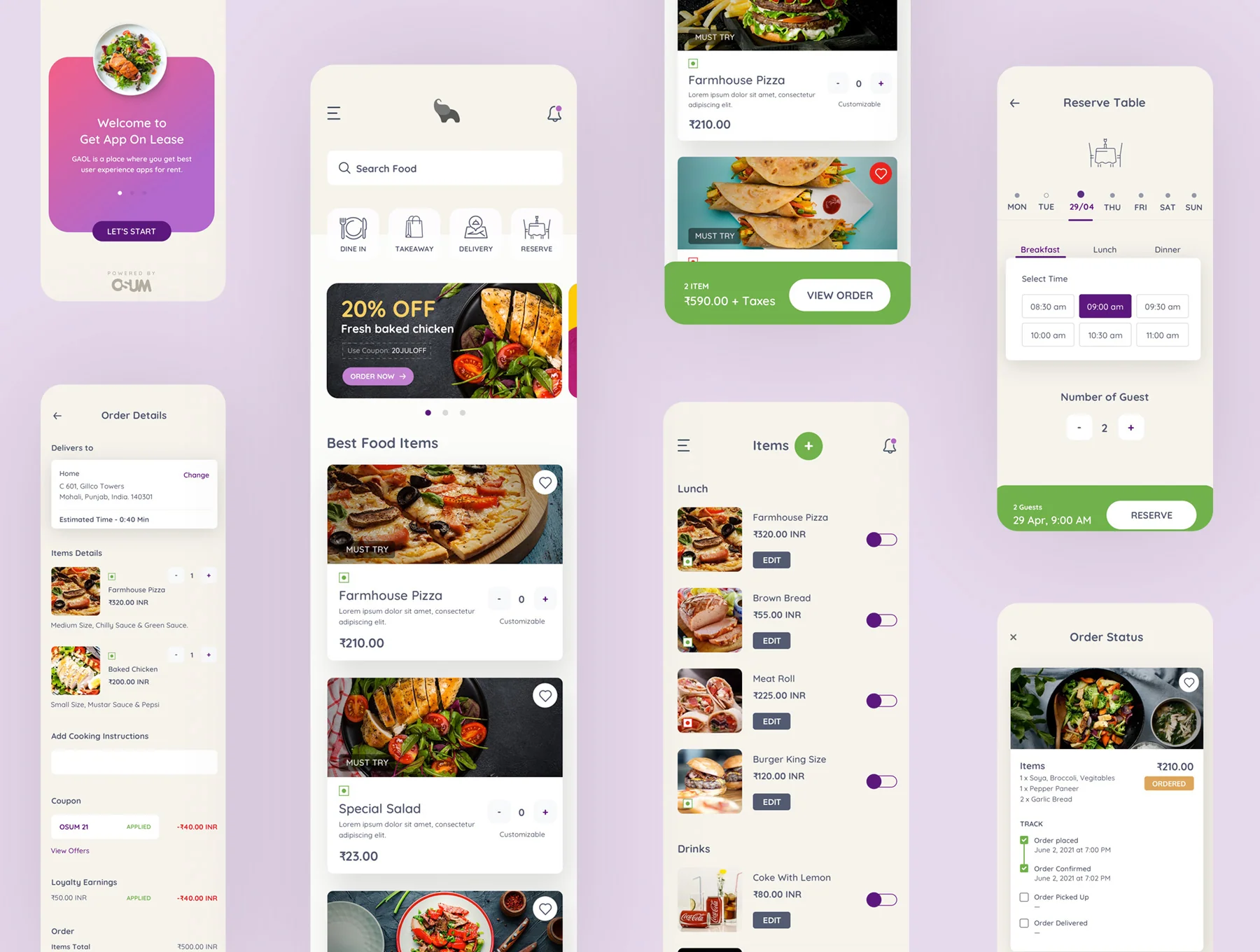 Eatfresh - Food Ordering App 6