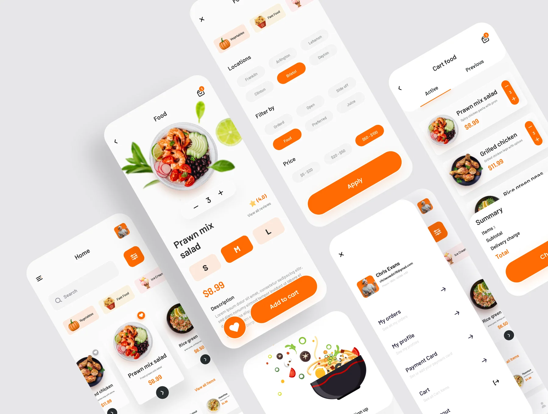 Eatko Food delivery UI kit 5