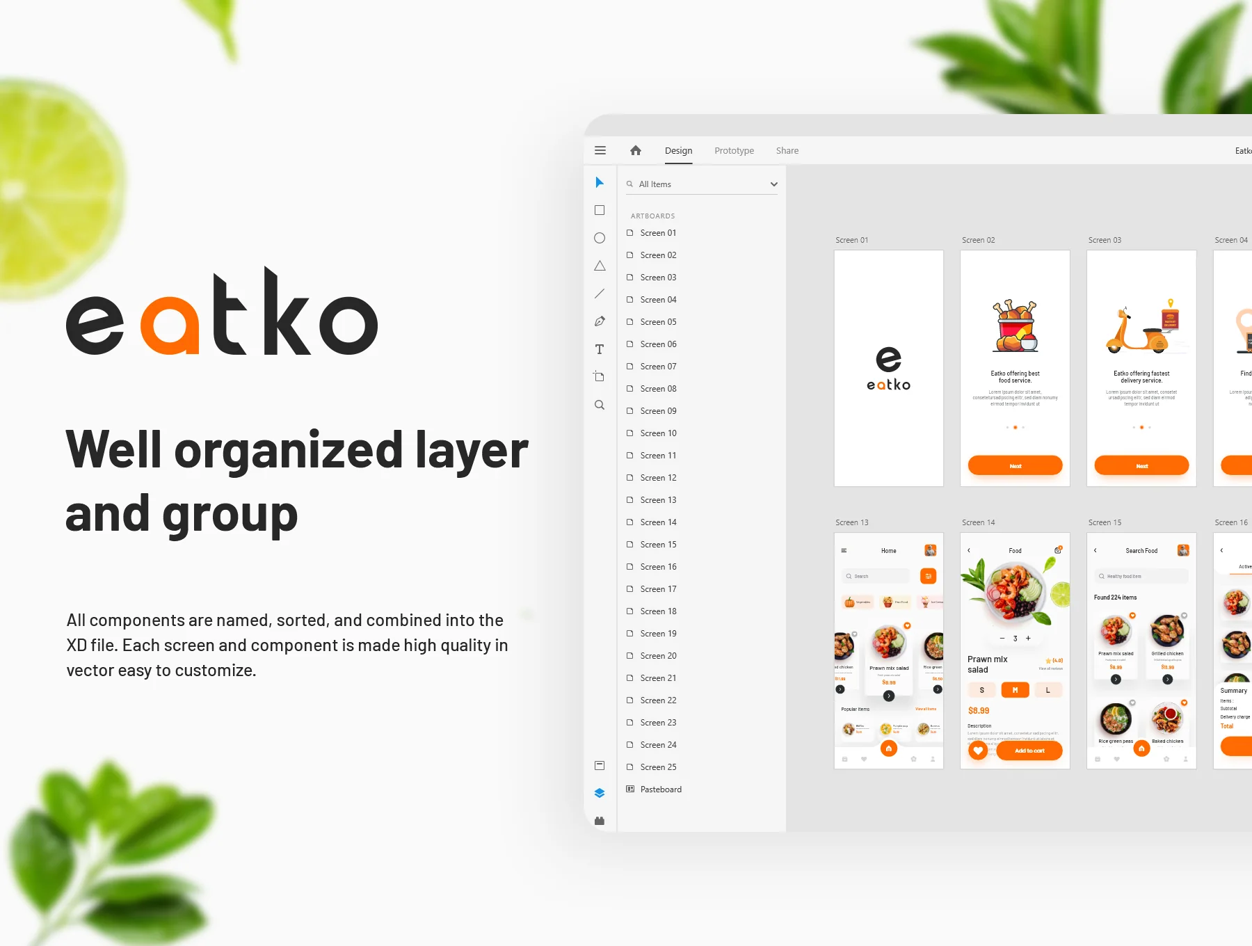 Eatko Food delivery UI kit 6