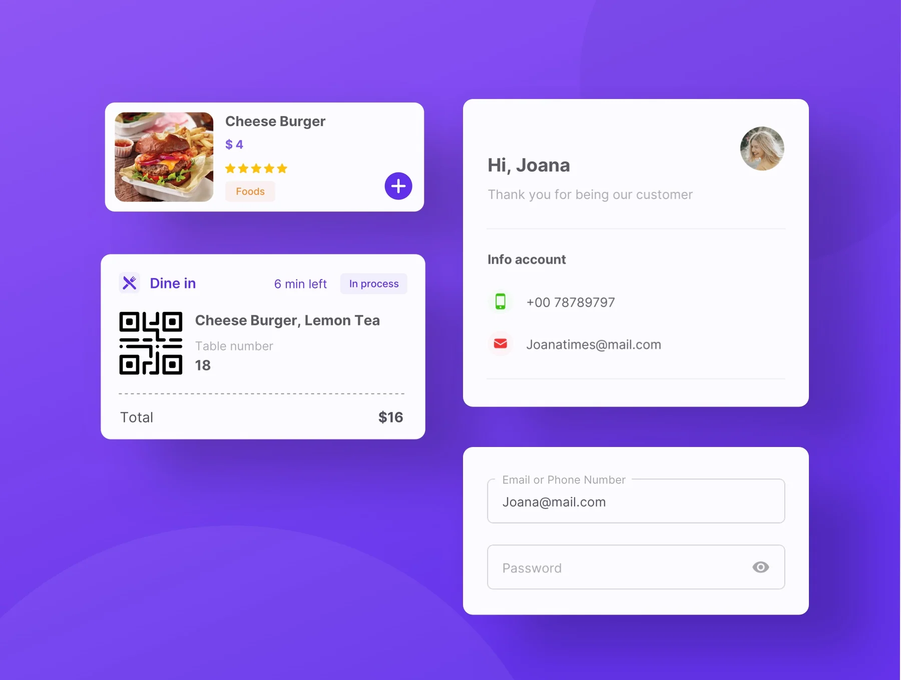 Eats UI Kit 4