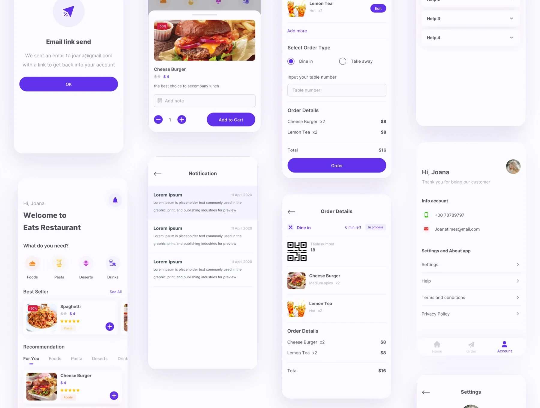 Eats UI Kit 5
