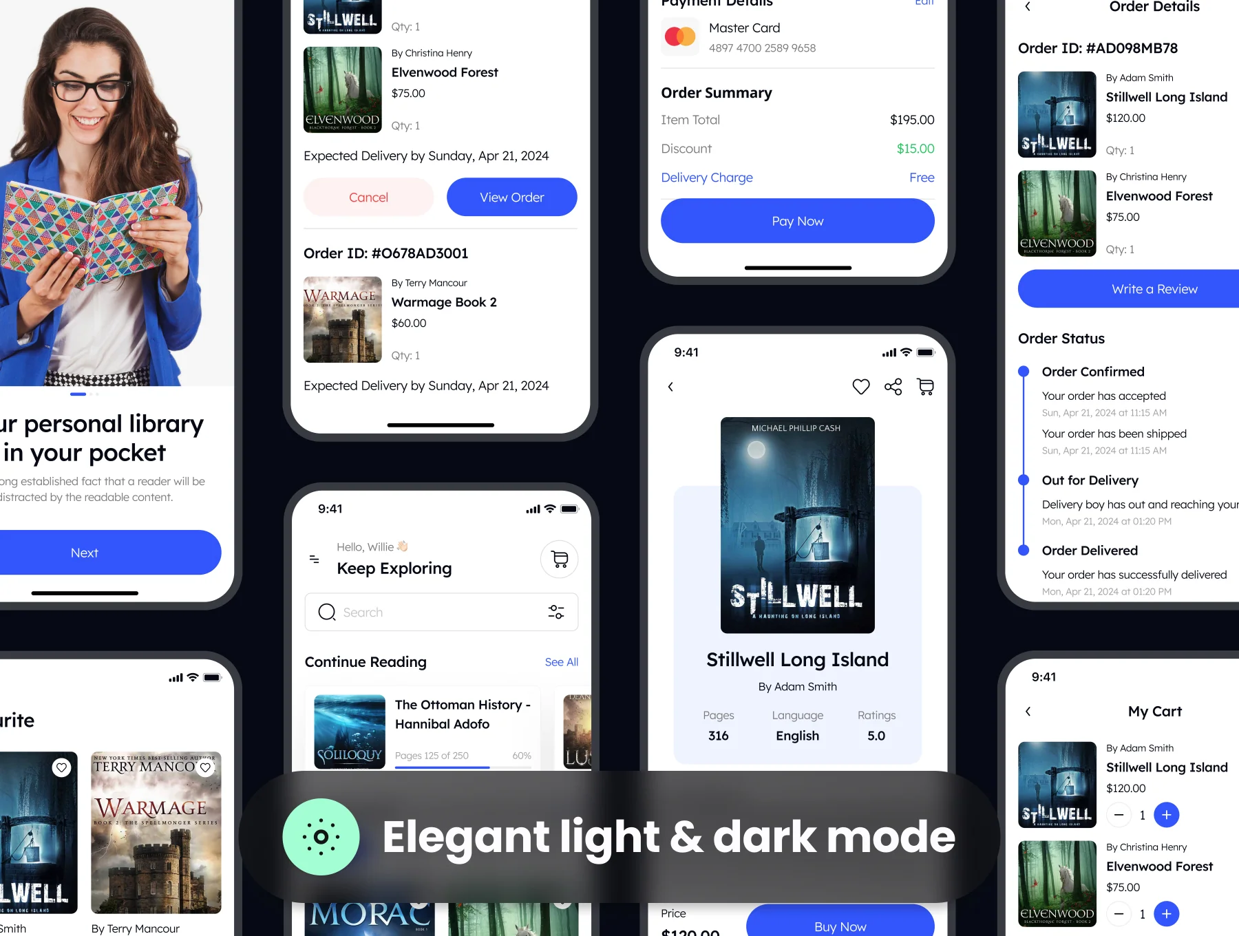 EBook - Book Store App UI Kit 5