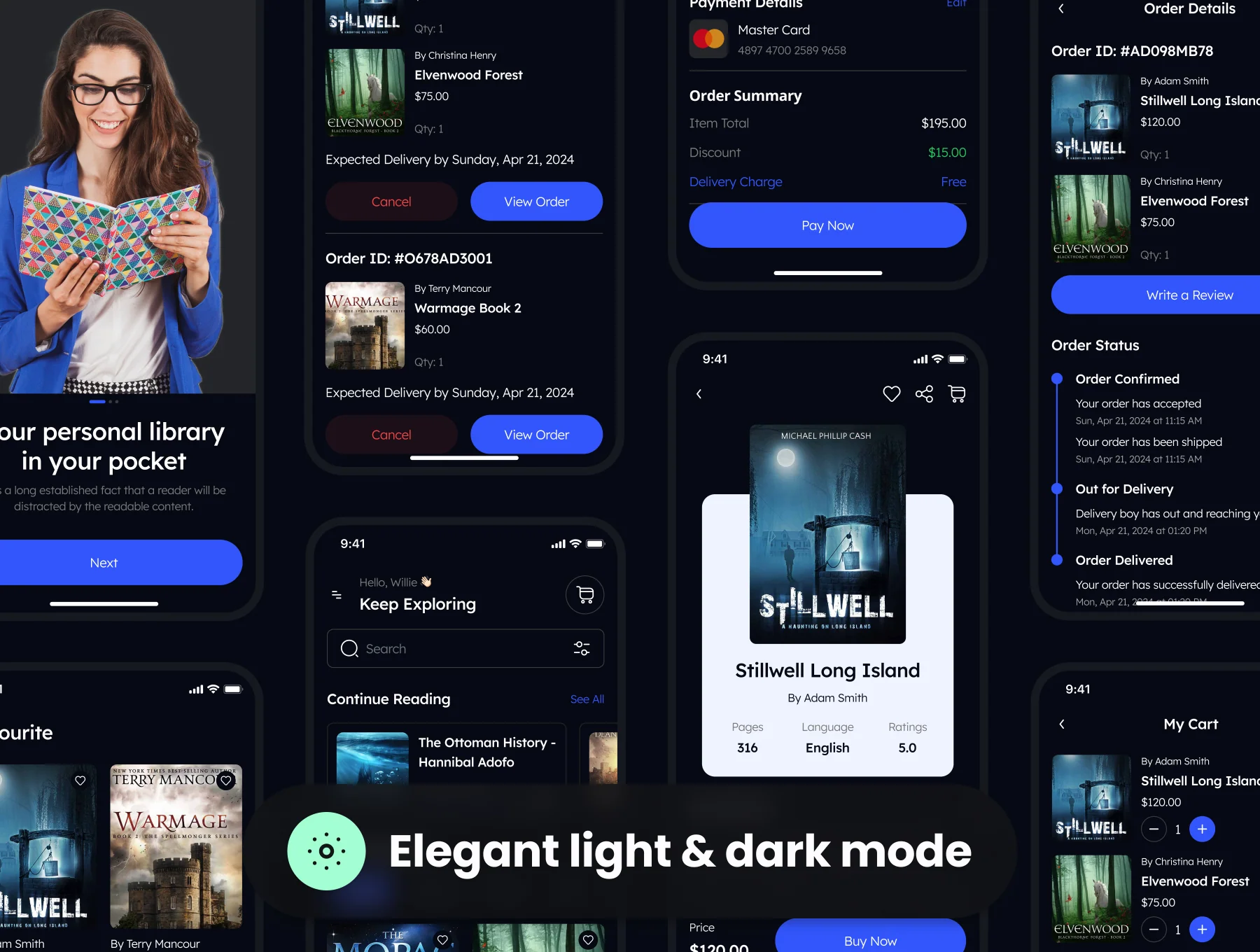 EBook - Book Store App UI Kit 6