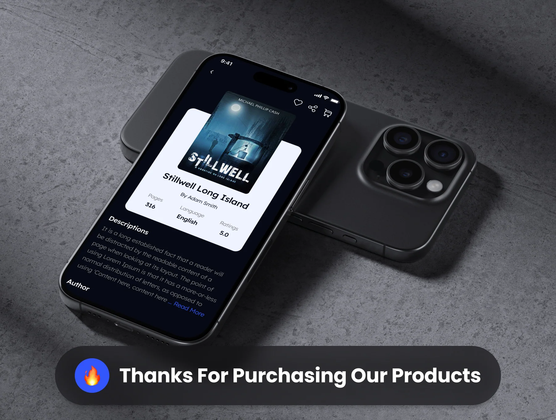 EBook - Book Store App UI Kit 8