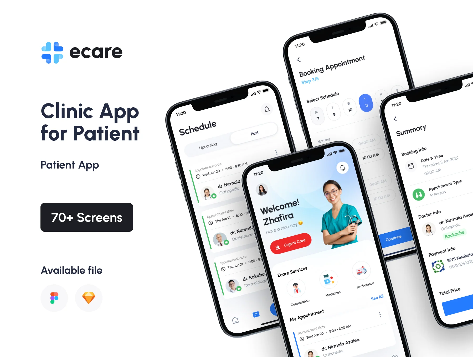 Ecare Clinic Application for Patient