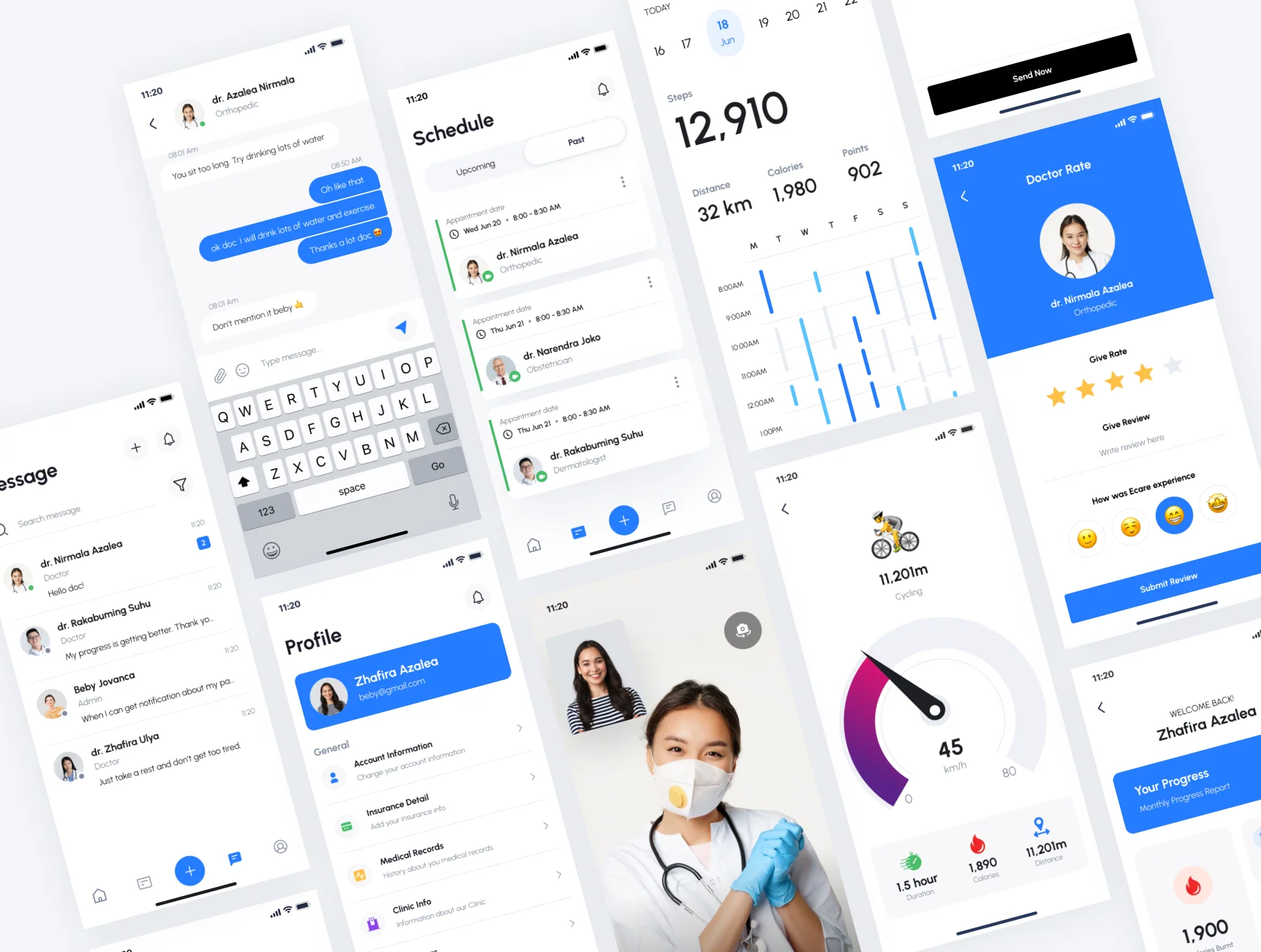 Ecare Clinic Application for Patient 6