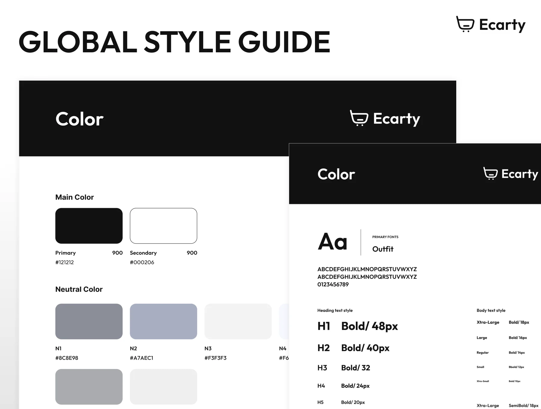 Ecarty - Fashion E-commerce Mobile App UI Kit 5