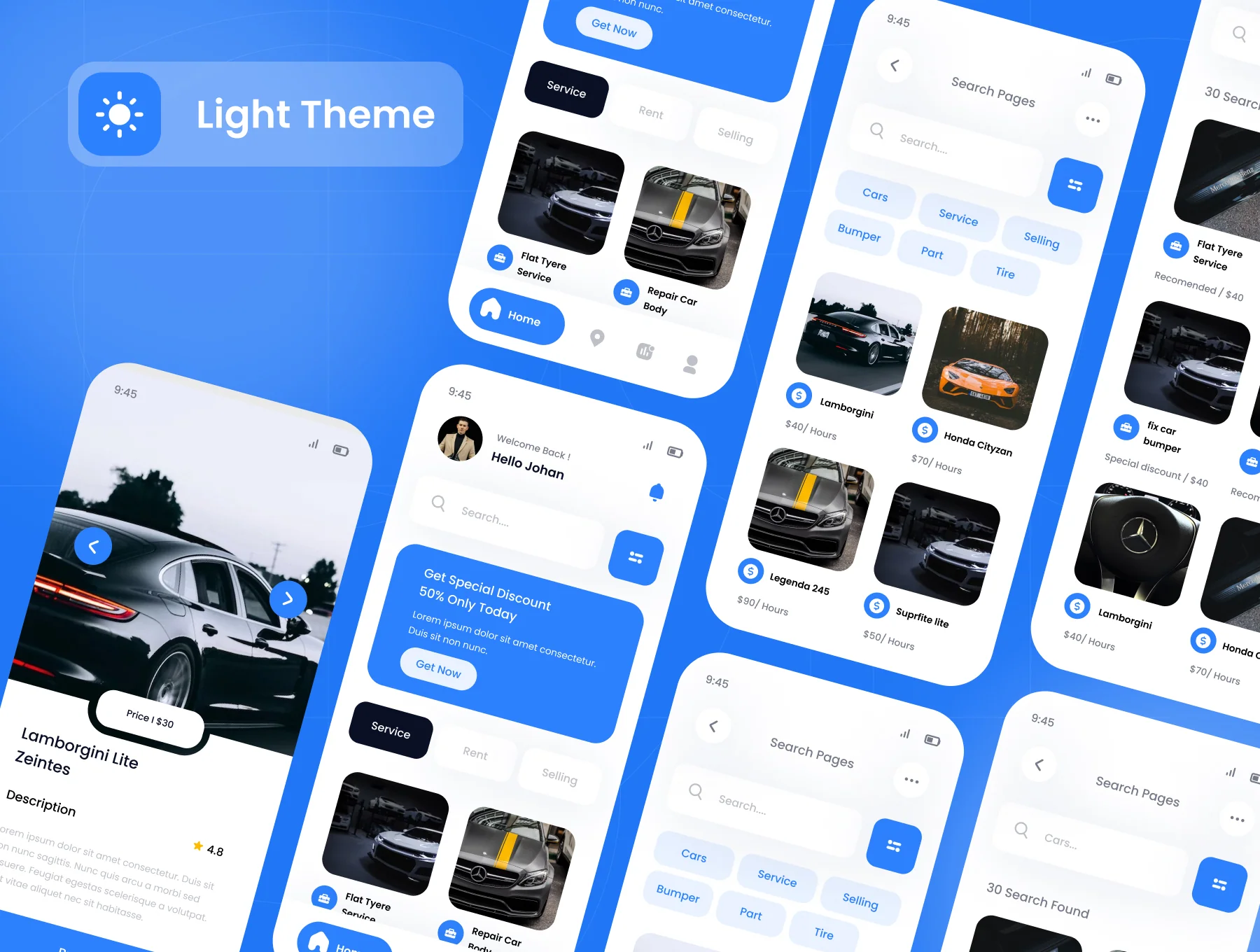 Ecarzy - Car Marketplace Modern App UI Kit 2