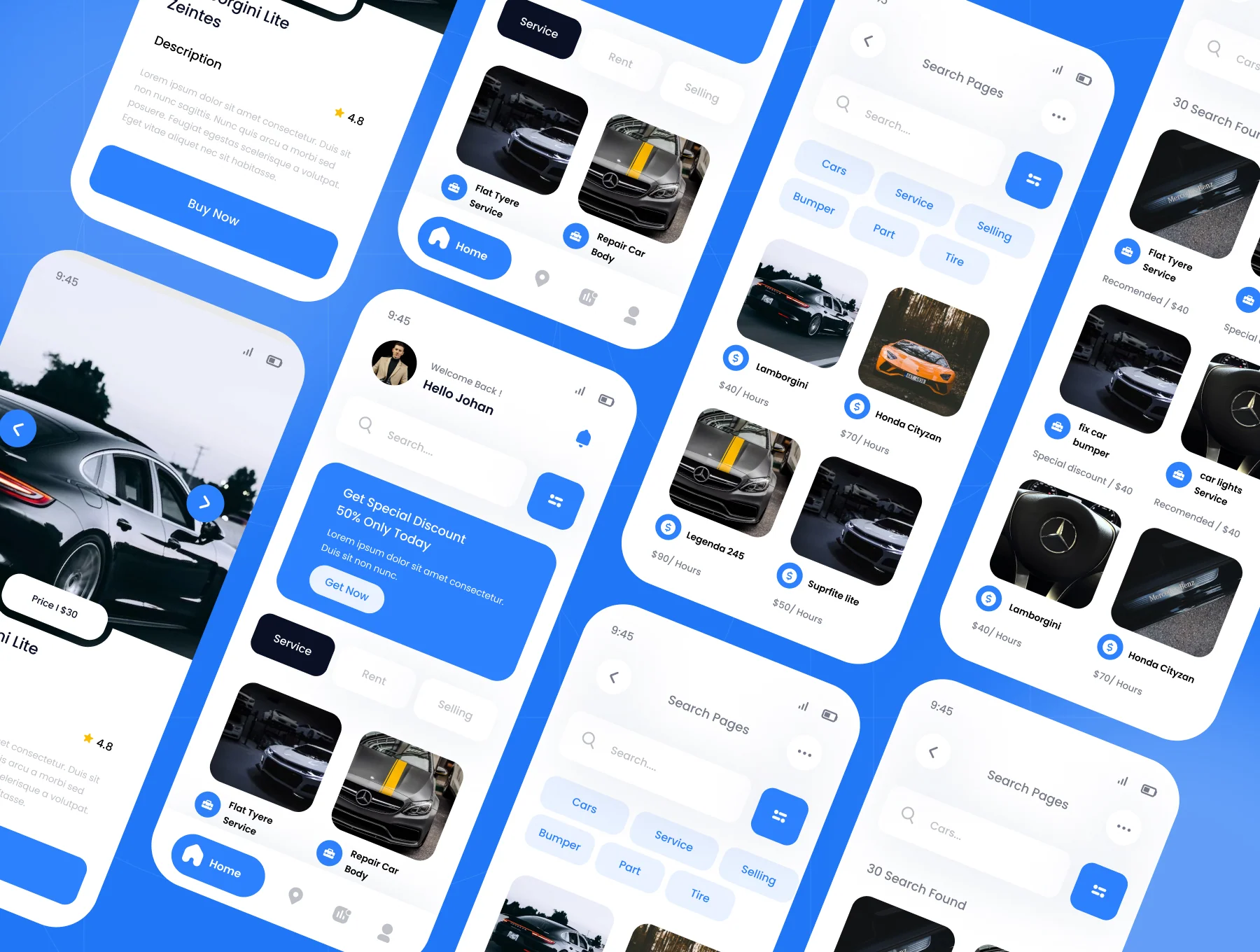 Ecarzy - Car Marketplace Modern App UI Kit 4