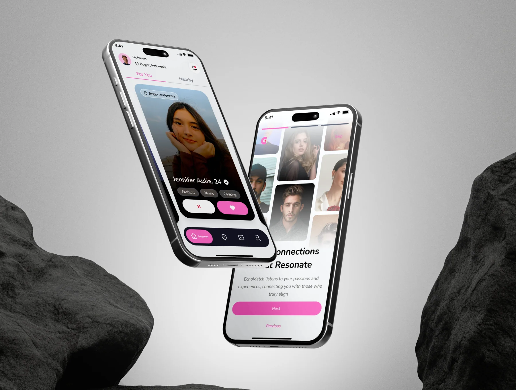 EchoMatch - Dating Mobile Apps UI KIT 3