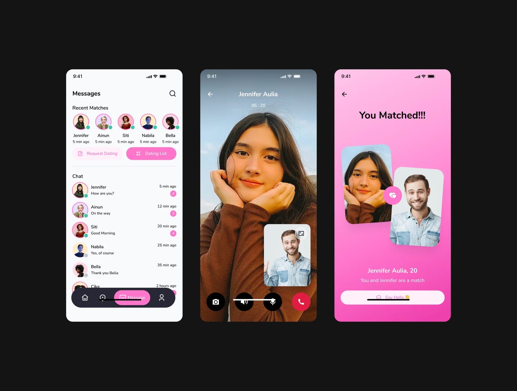 EchoMatch - Dating Mobile Apps UI KIT 5
