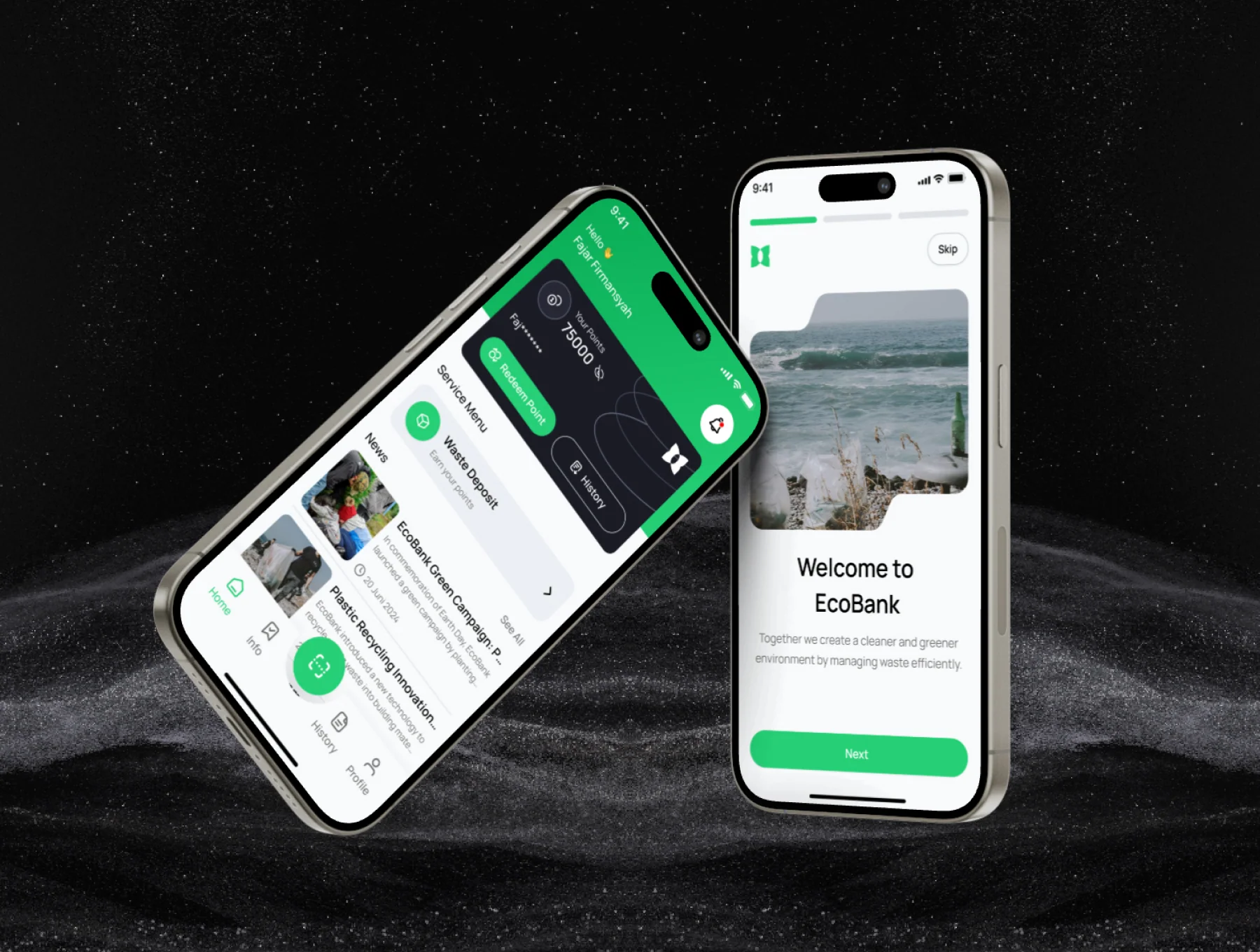EcoBank - Waste Bank Mobile App UI Kit 5