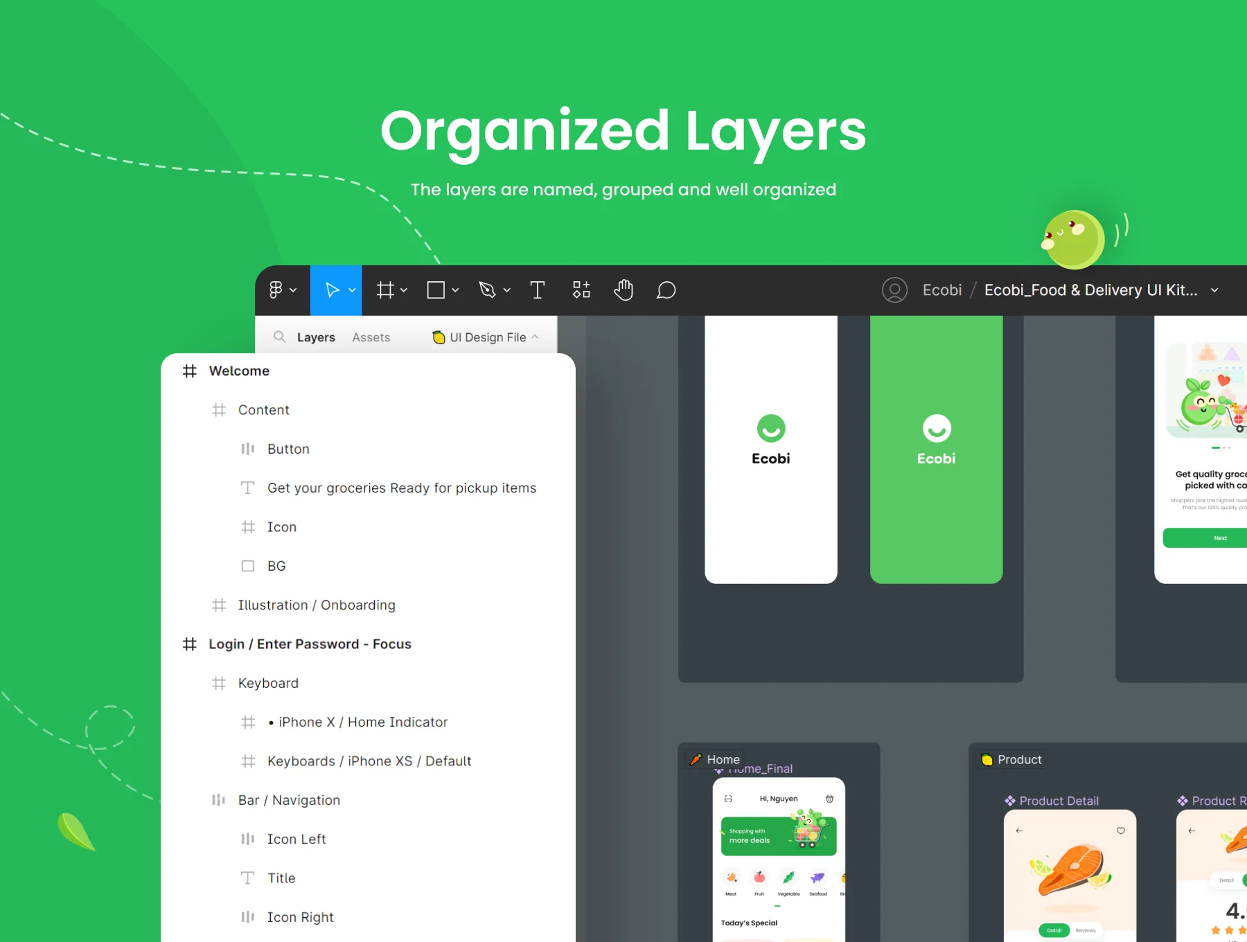 Ecobi - Food & Delivery UI Kit 5