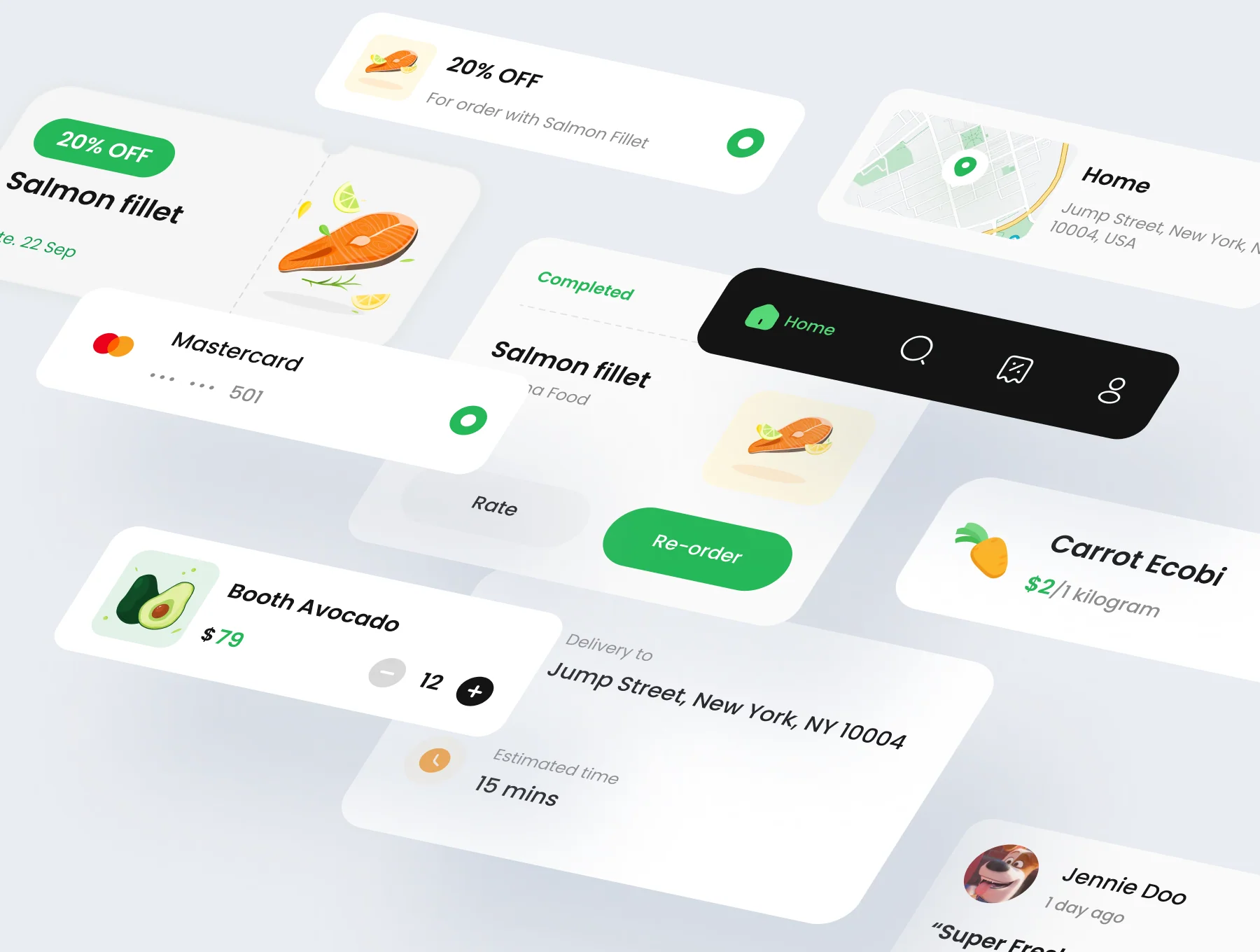 Ecobi - Food & Delivery UI Kit 6