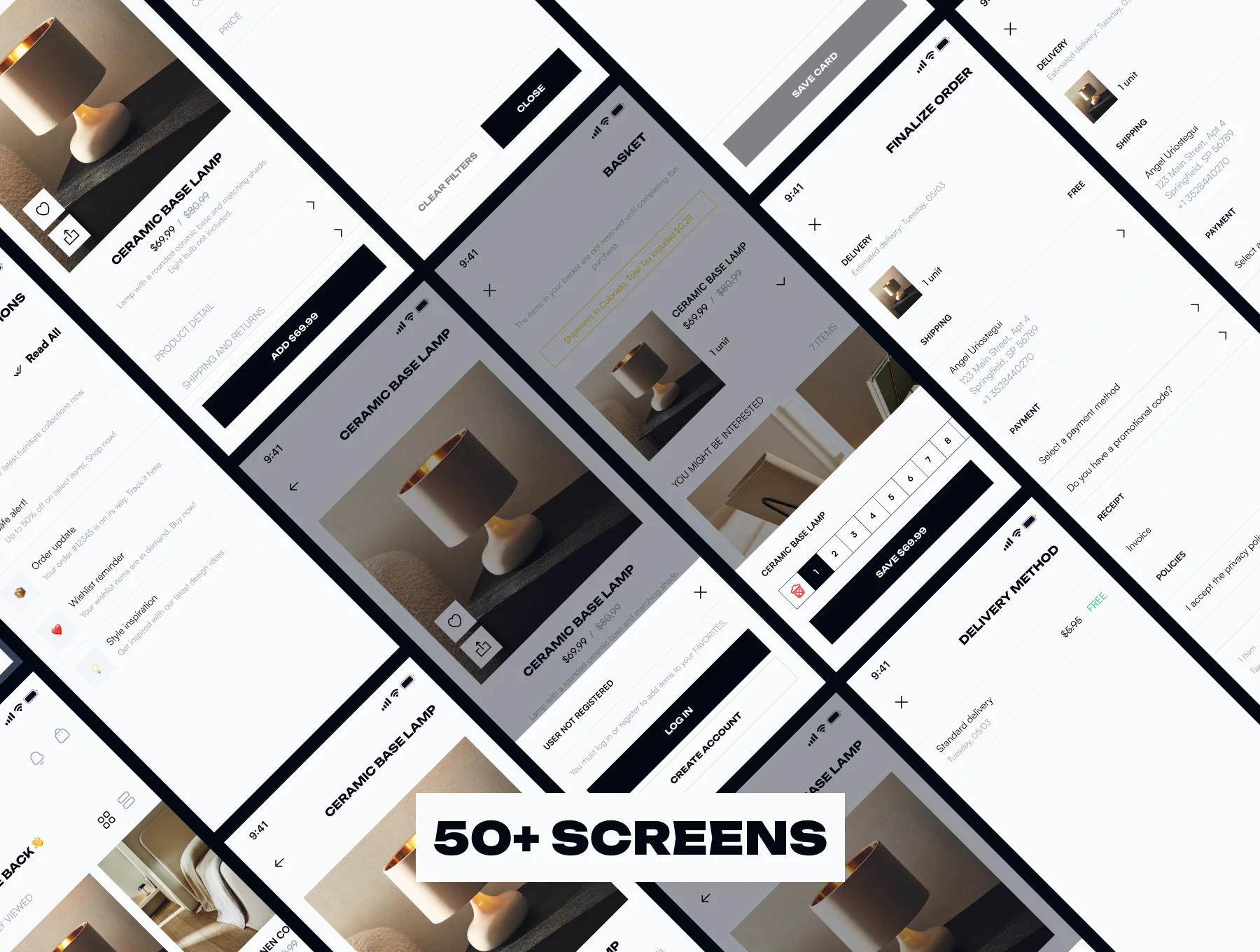 Ecohome Ecommerce React Native & Expo UI Kit 3
