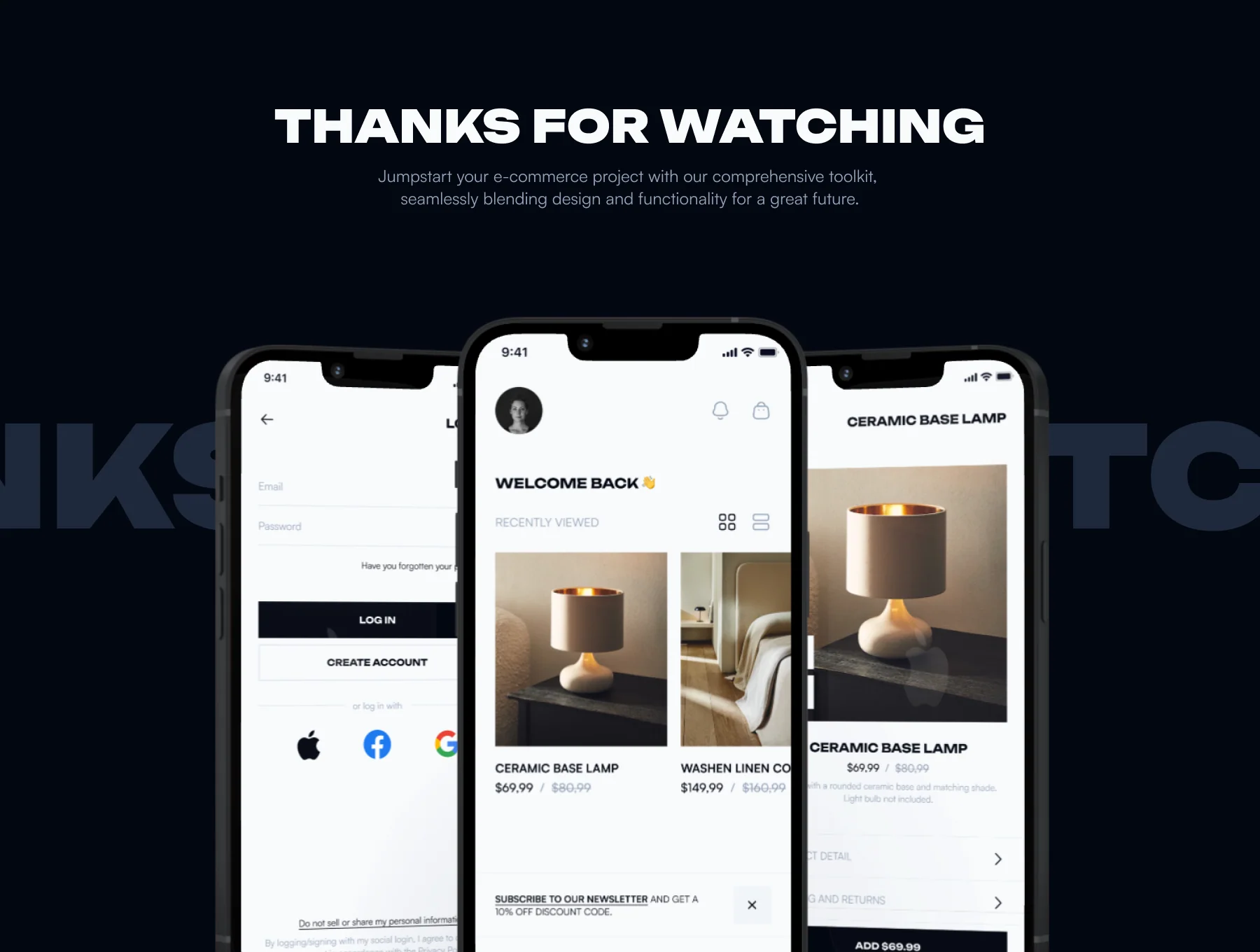 Ecohome Ecommerce React Native & Expo UI Kit 6