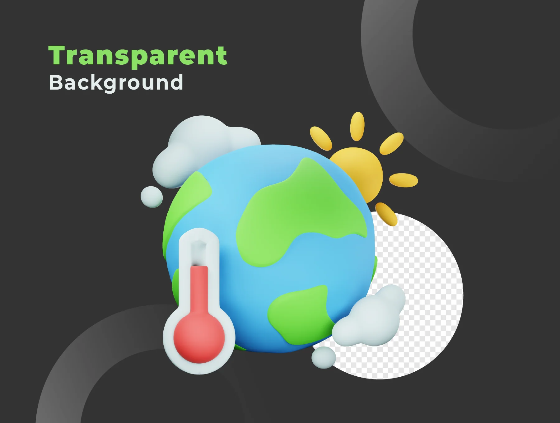 Ecology 3d Icon Illustration Pack 3