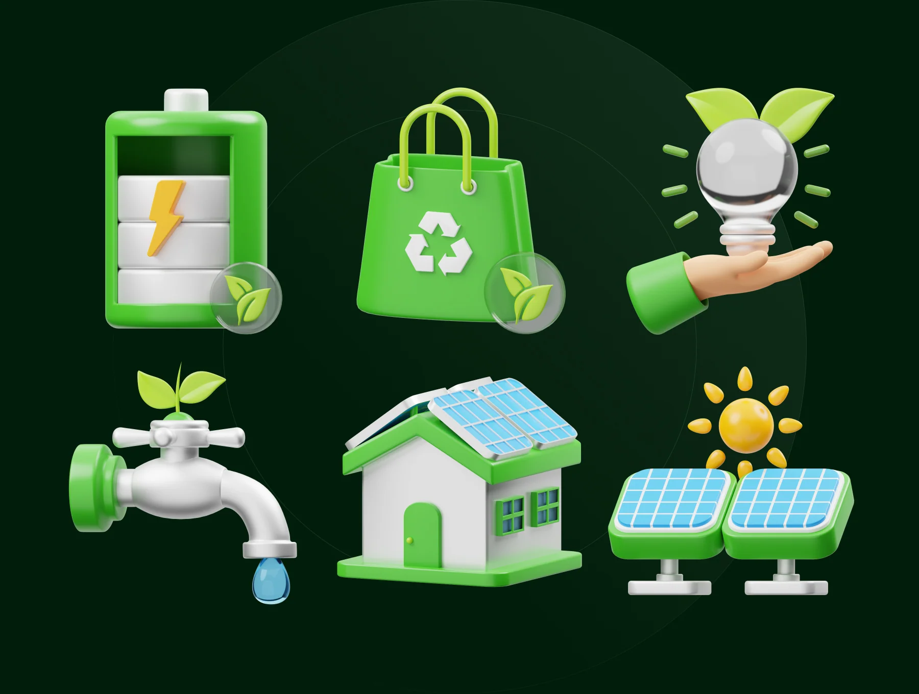 Ecology 3D Icon 6