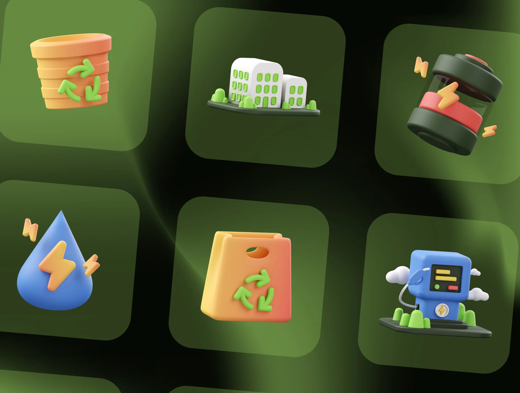 Ecology 3D Illustration 4