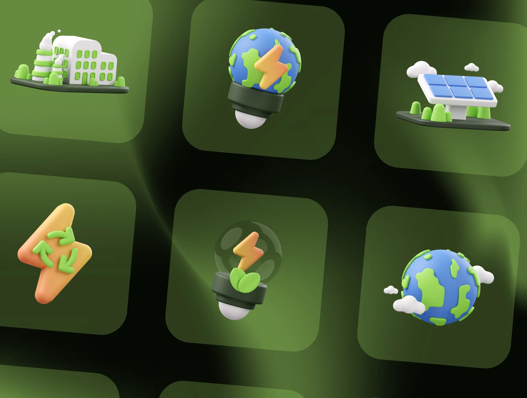 Ecology 3D Illustration 5