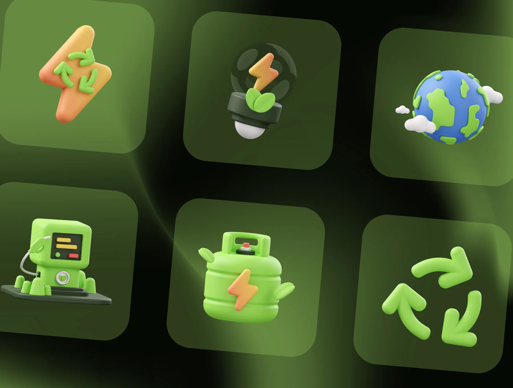 Ecology 3D Illustration 6