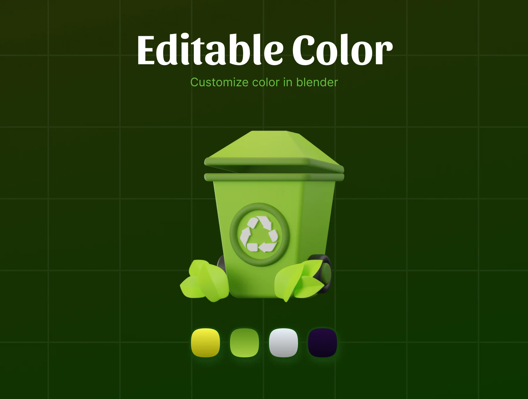 Ecology Environment 3D Icon 5