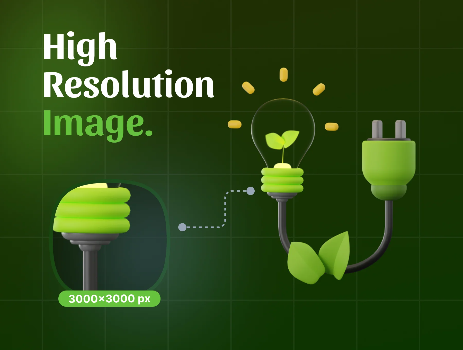 Ecology Environment 3D Icon 6