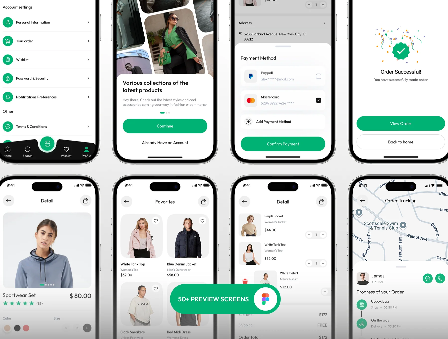 Ecomart - Fashion Ecommerce App UI Kit 2