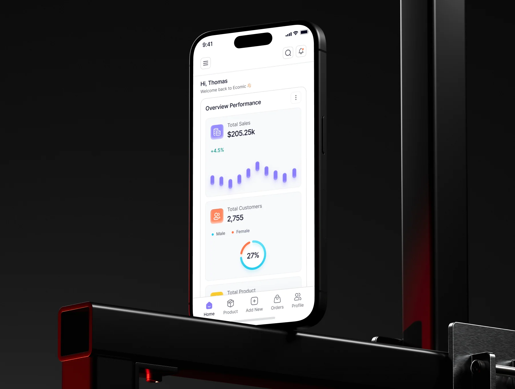 Ecomic | E-commerce SaaS UI Kit Design 6