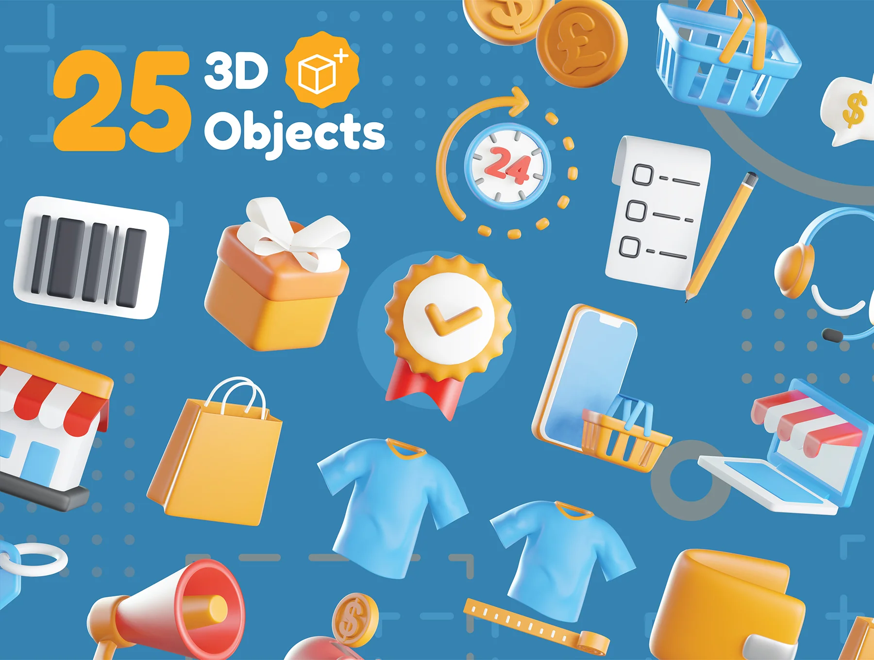 Ecommerce 3D Icons 5