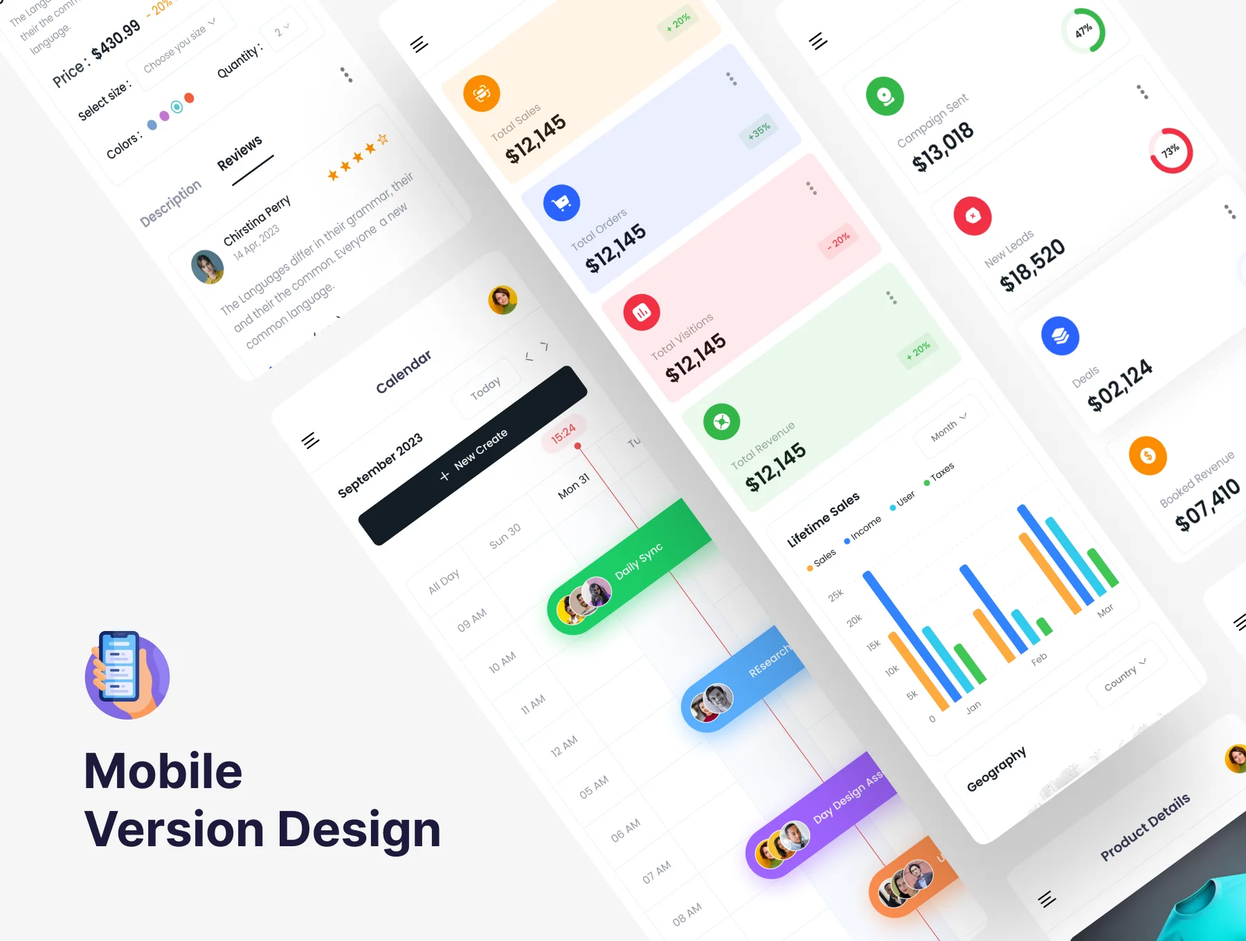 Ecommerce Admin Dashboard UI Kit 4