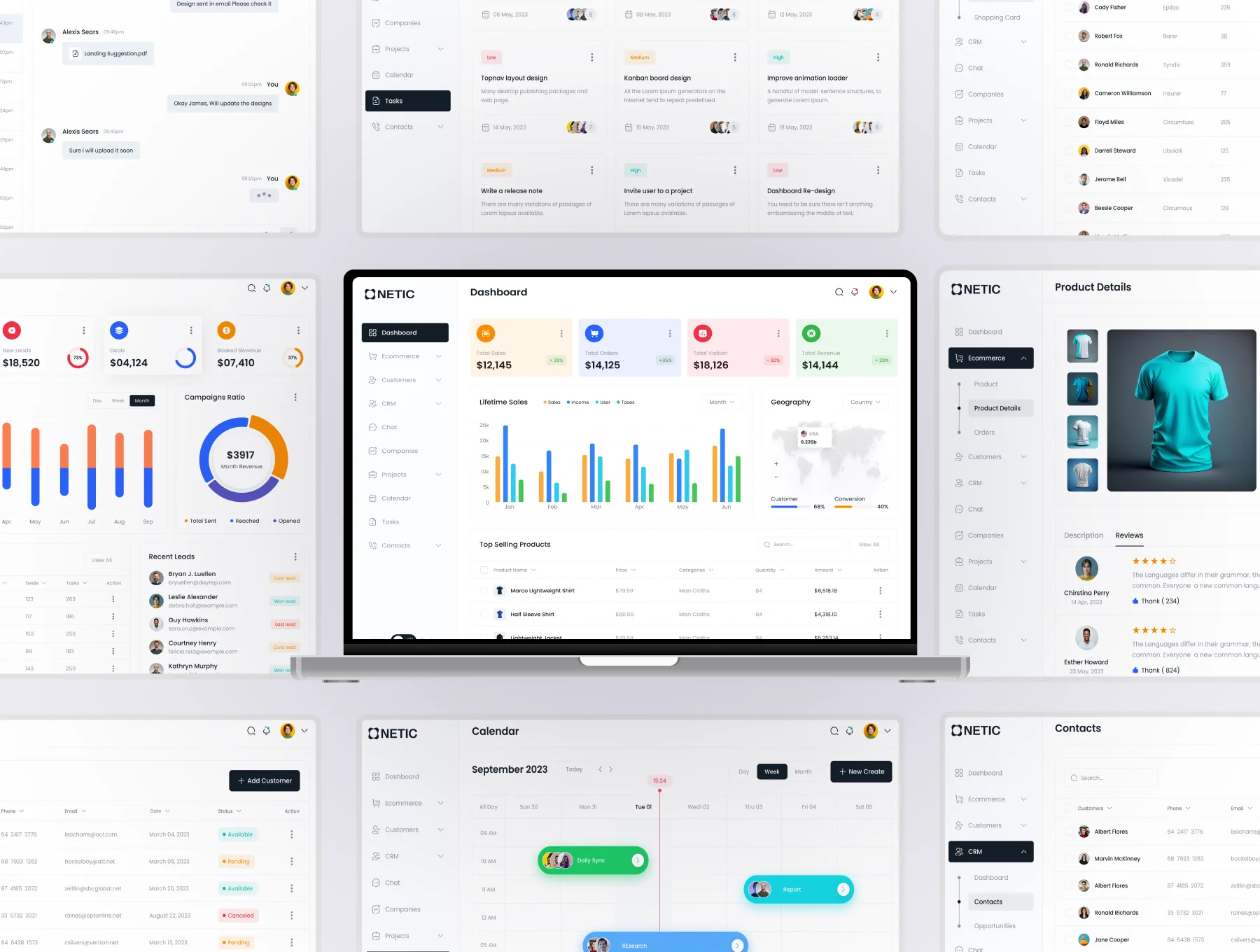 Ecommerce Admin Dashboard UI Kit 5