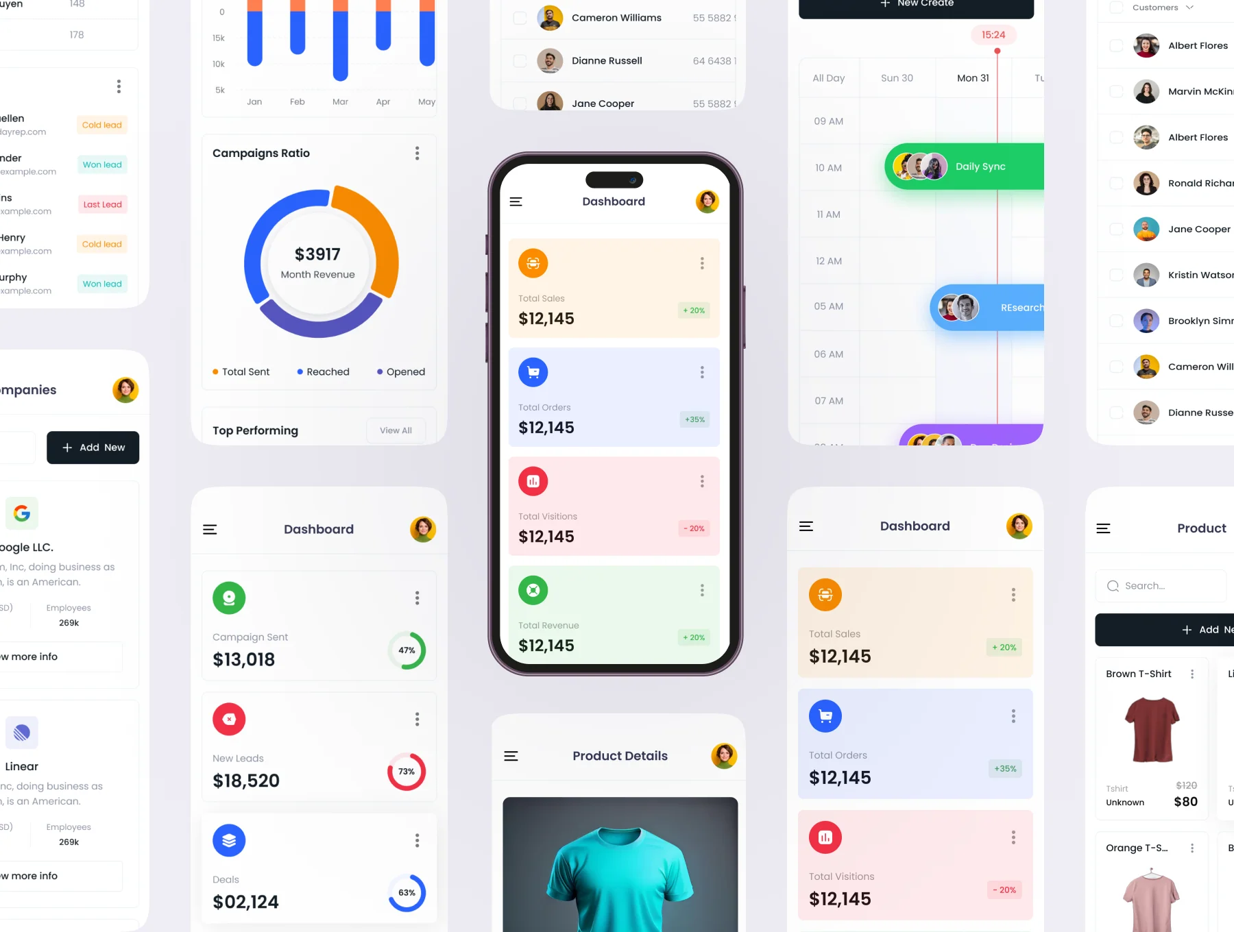 Ecommerce Admin Dashboard UI Kit 6