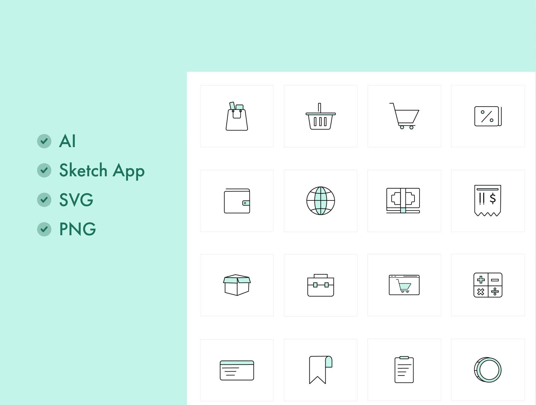 Ecommerce Icons 2